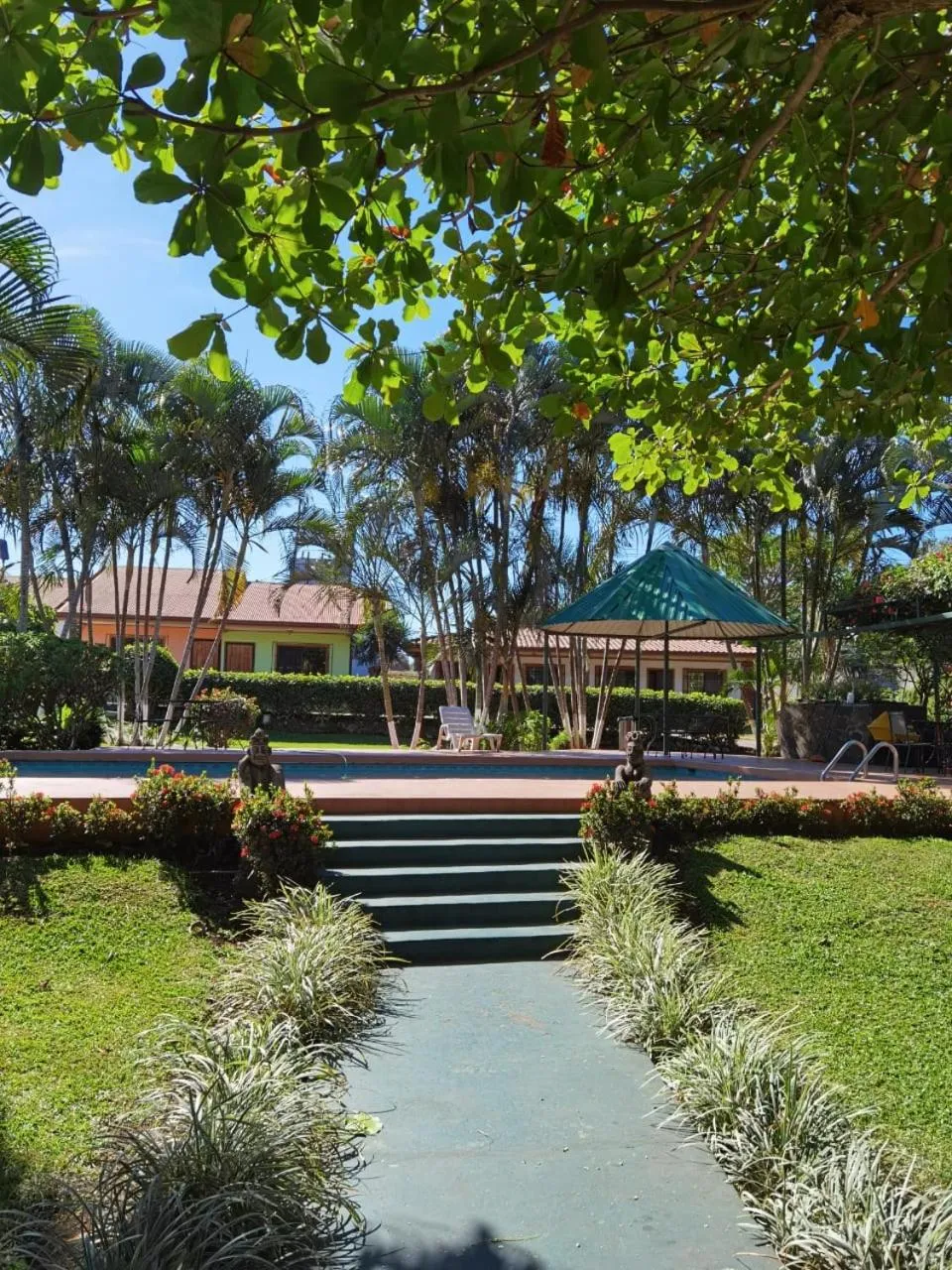 Garden in Hotel Bristol Aeropuerto