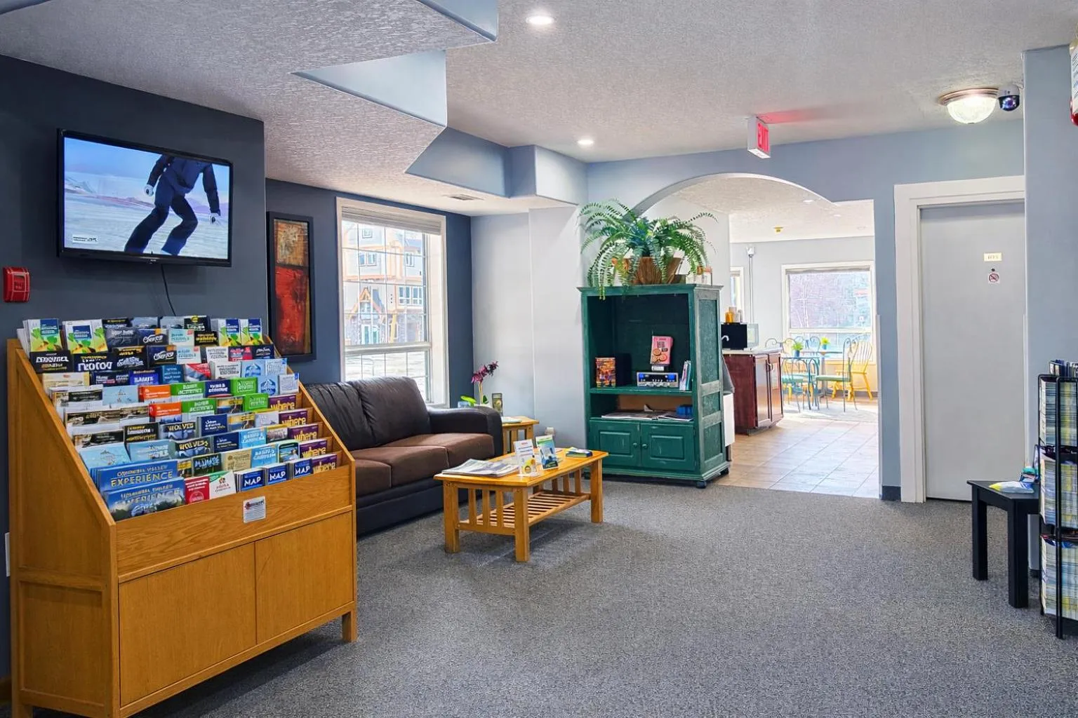 Lobby or reception in Mountain View Inn