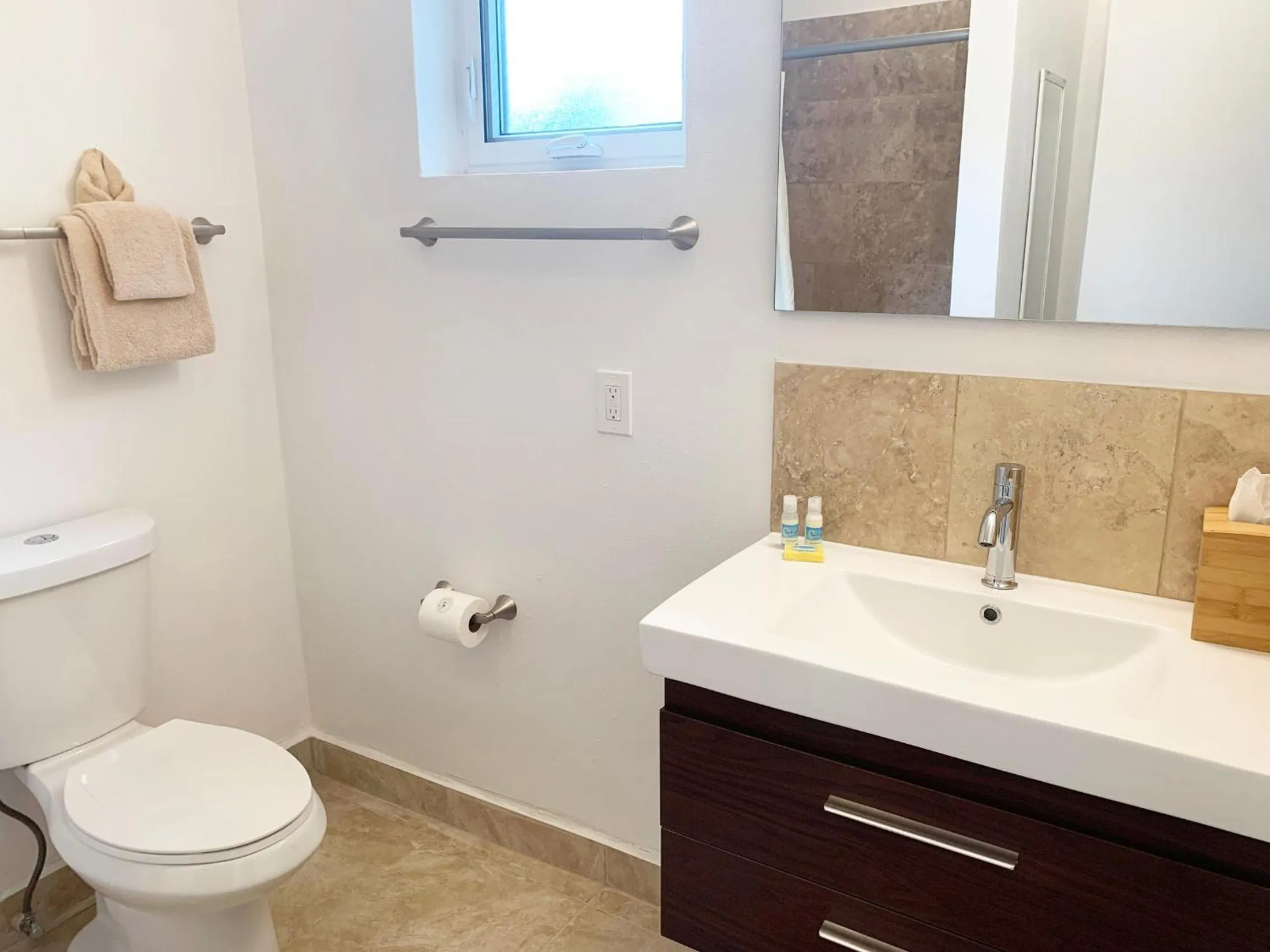 Bathroom in Sand Castle on the Beach - Adults Only