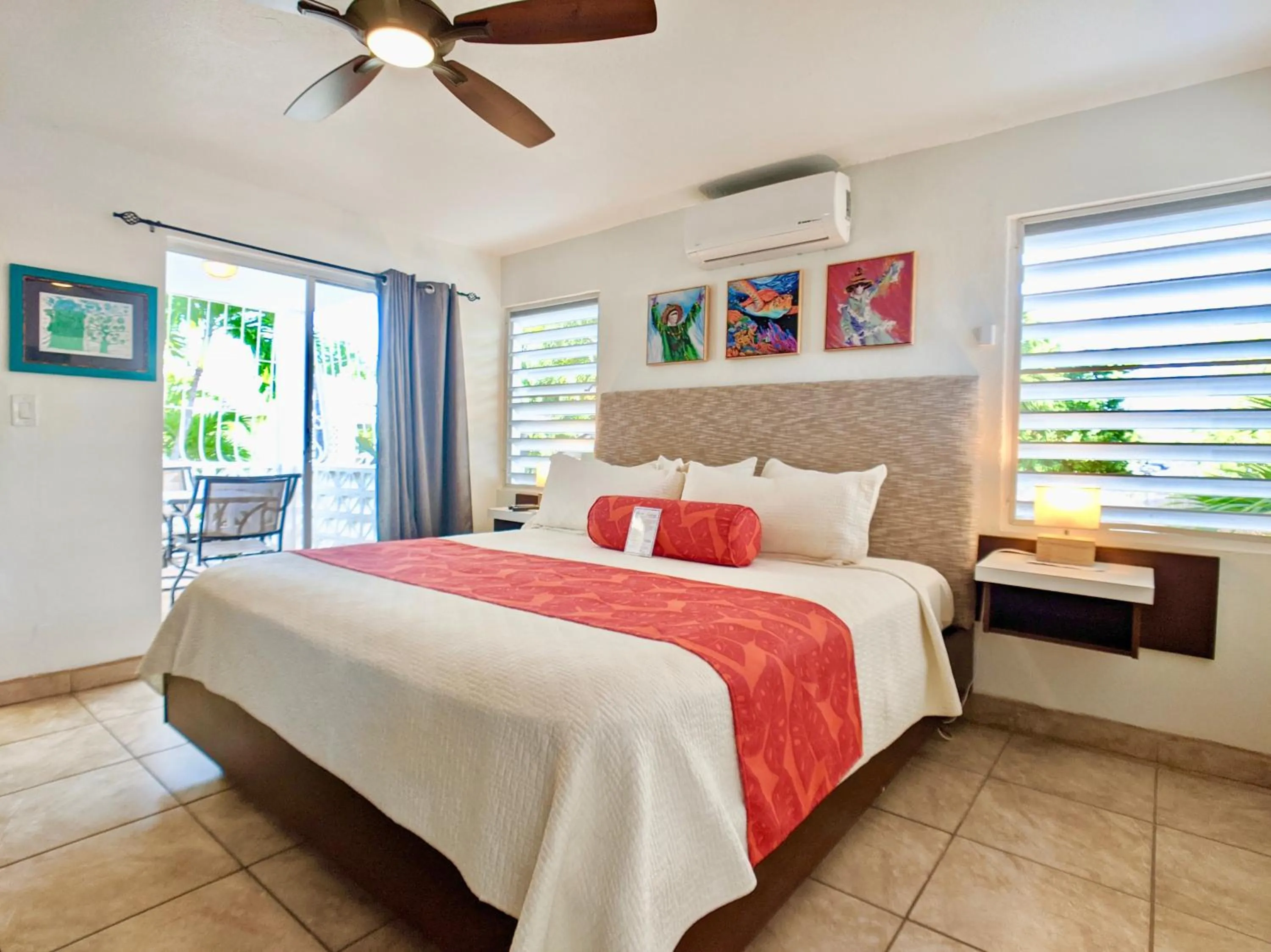 Bed in Sand Castle on the Beach - Adults Only