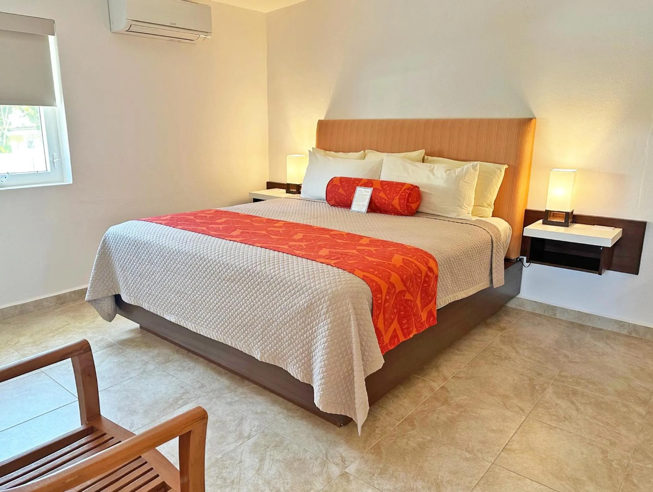 Bedroom, Bed in Sand Castle on the Beach - Adults Only