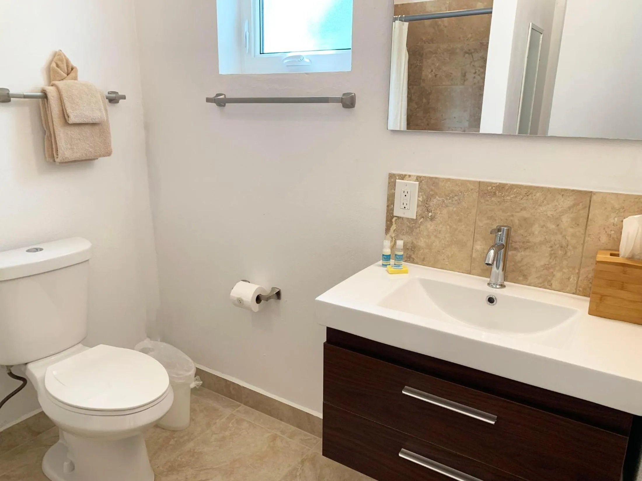 Bathroom in Sand Castle on the Beach - Adults Only