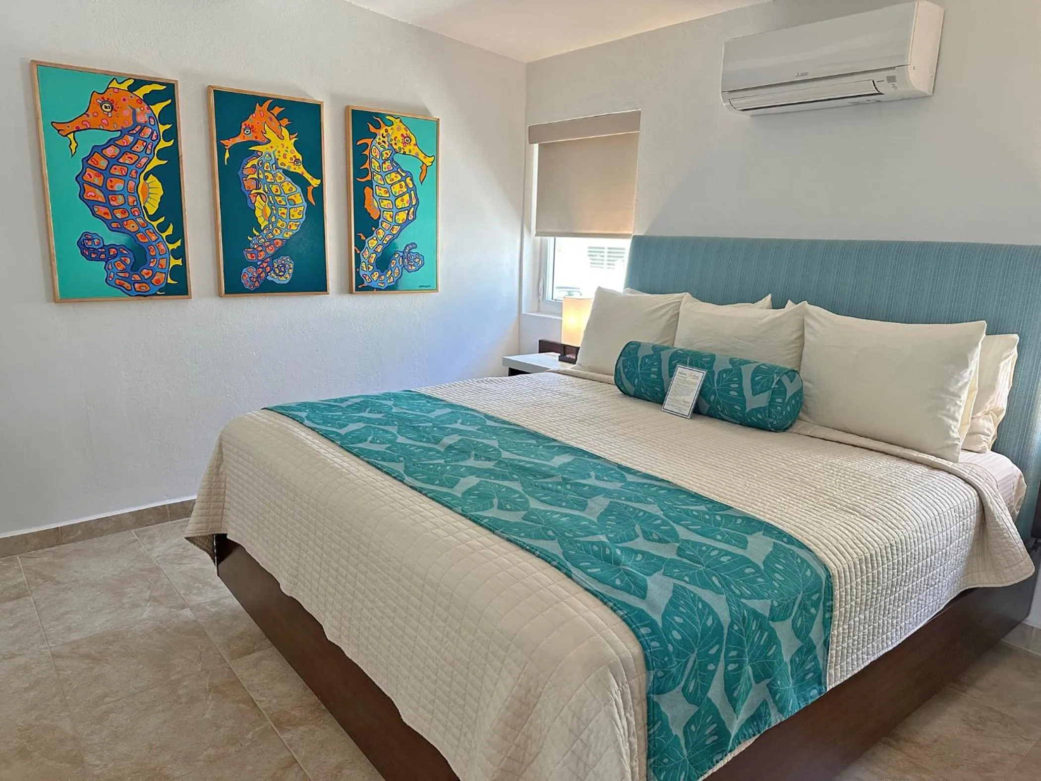 Bedroom, Bed in Sand Castle on the Beach - Adults Only