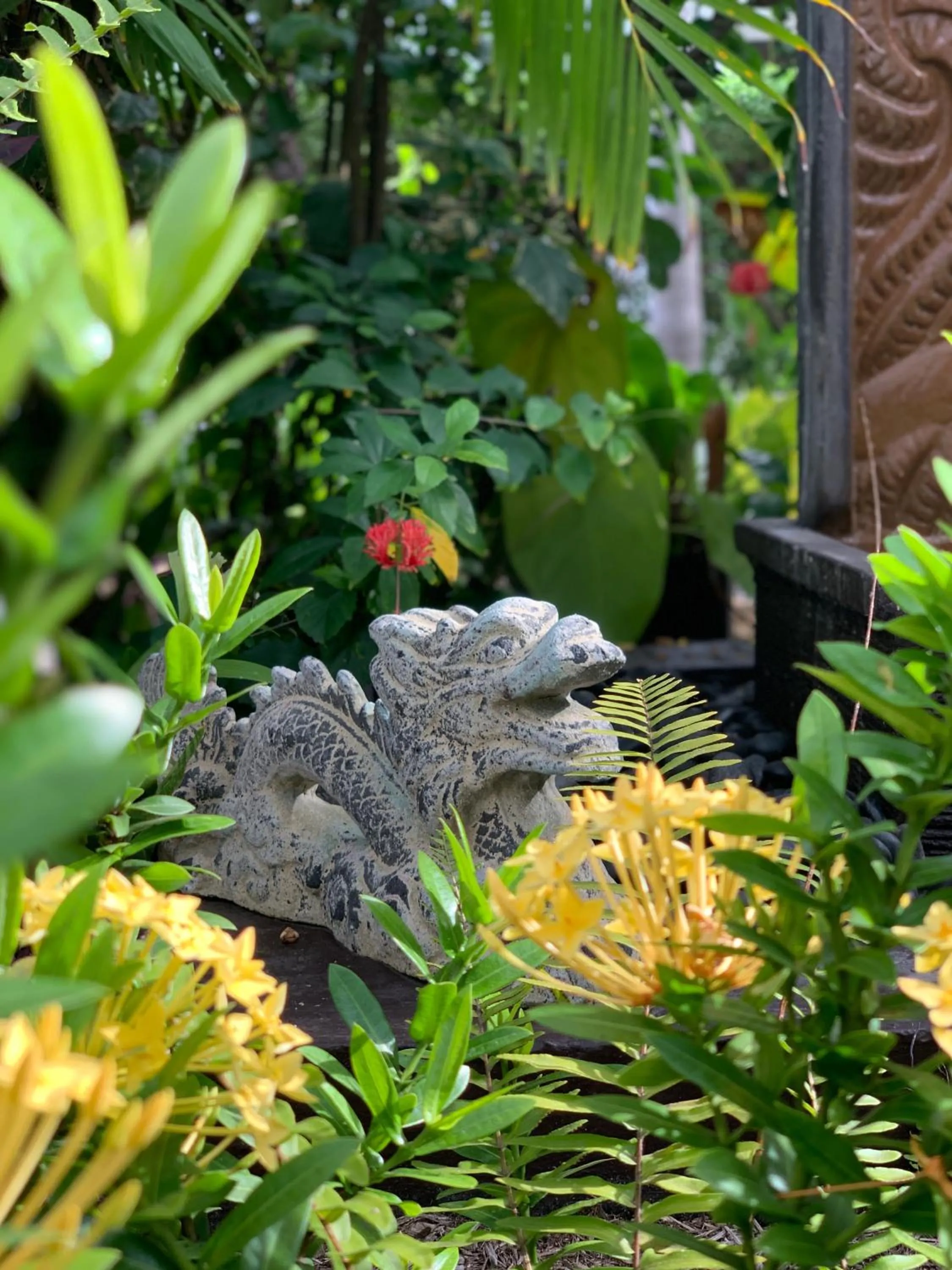 Garden in Sand Castle on the Beach - Adults Only