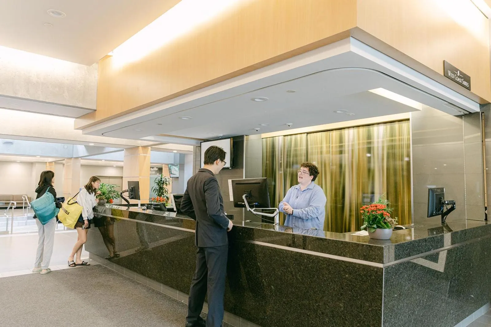 Lobby or reception in West Coast Suites at UBC