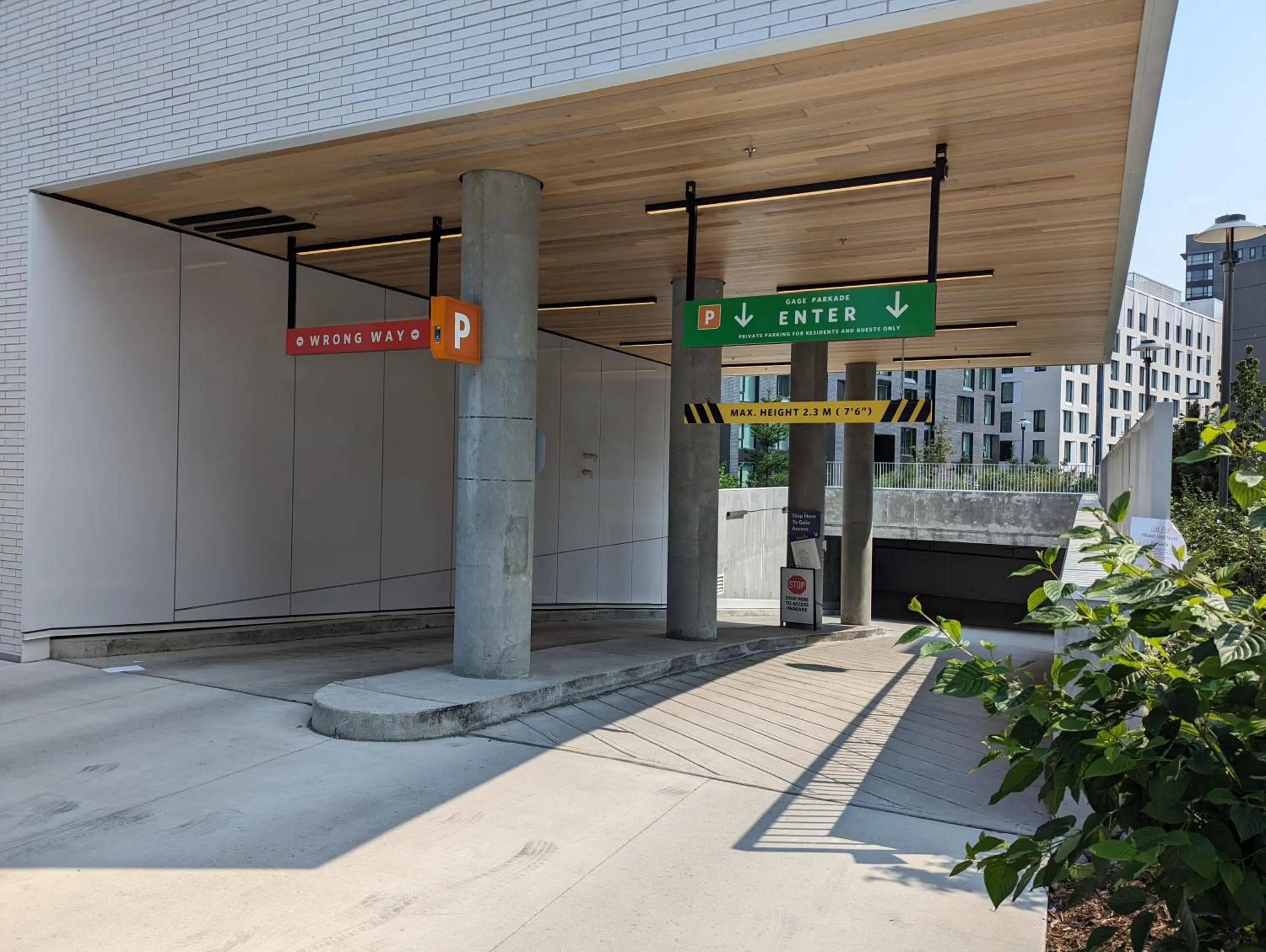 Parking in West Coast Suites at UBC