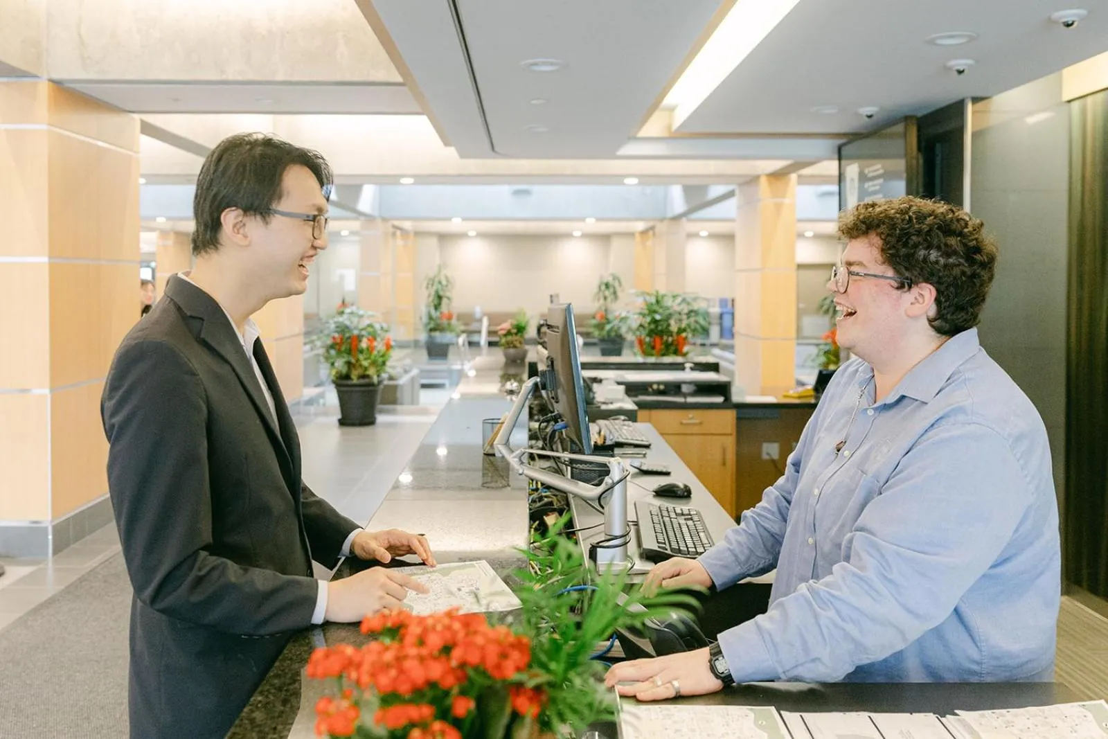 Lobby or reception in West Coast Suites at UBC