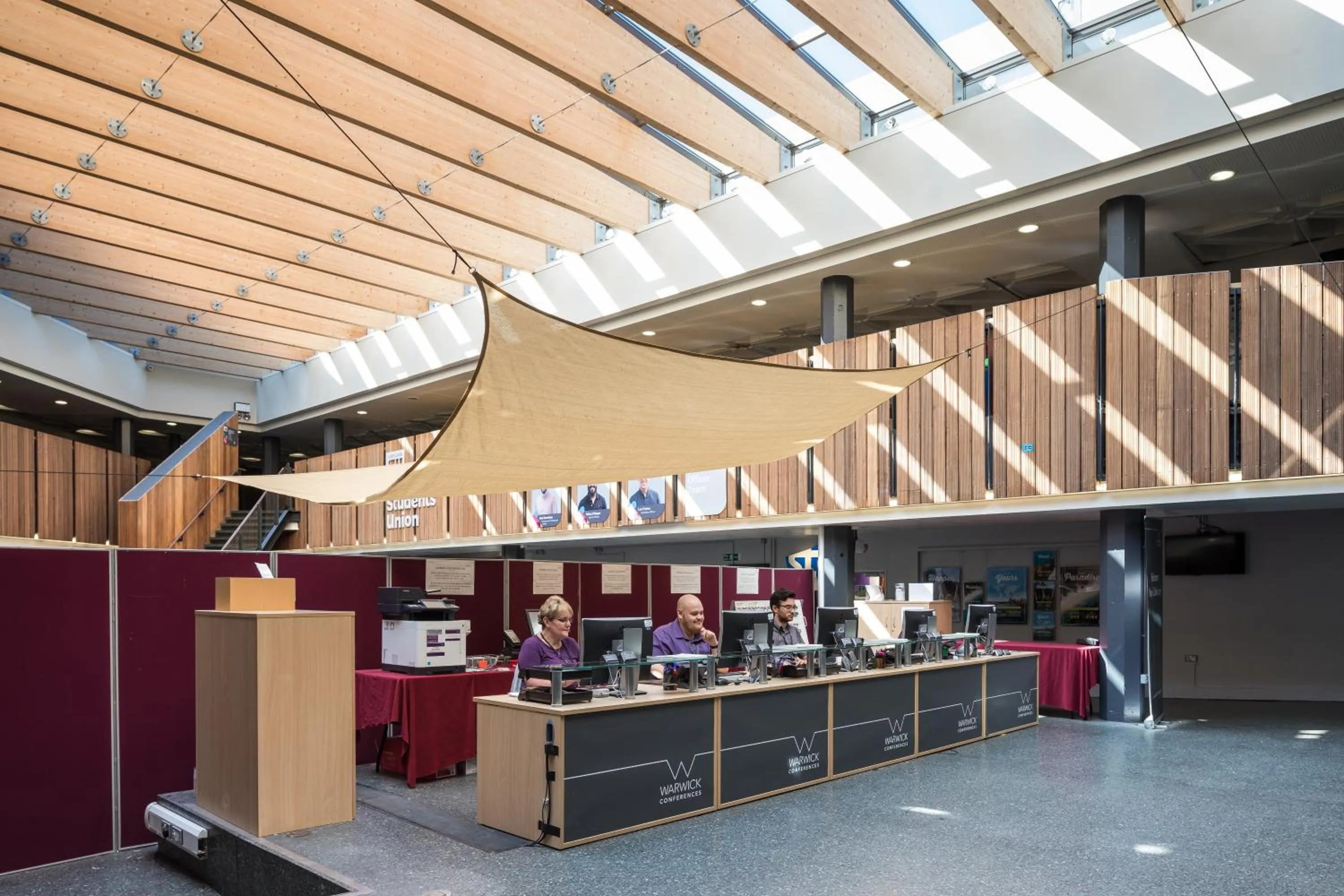 Lobby or reception in Warwick Conferences - Central Campus Venues