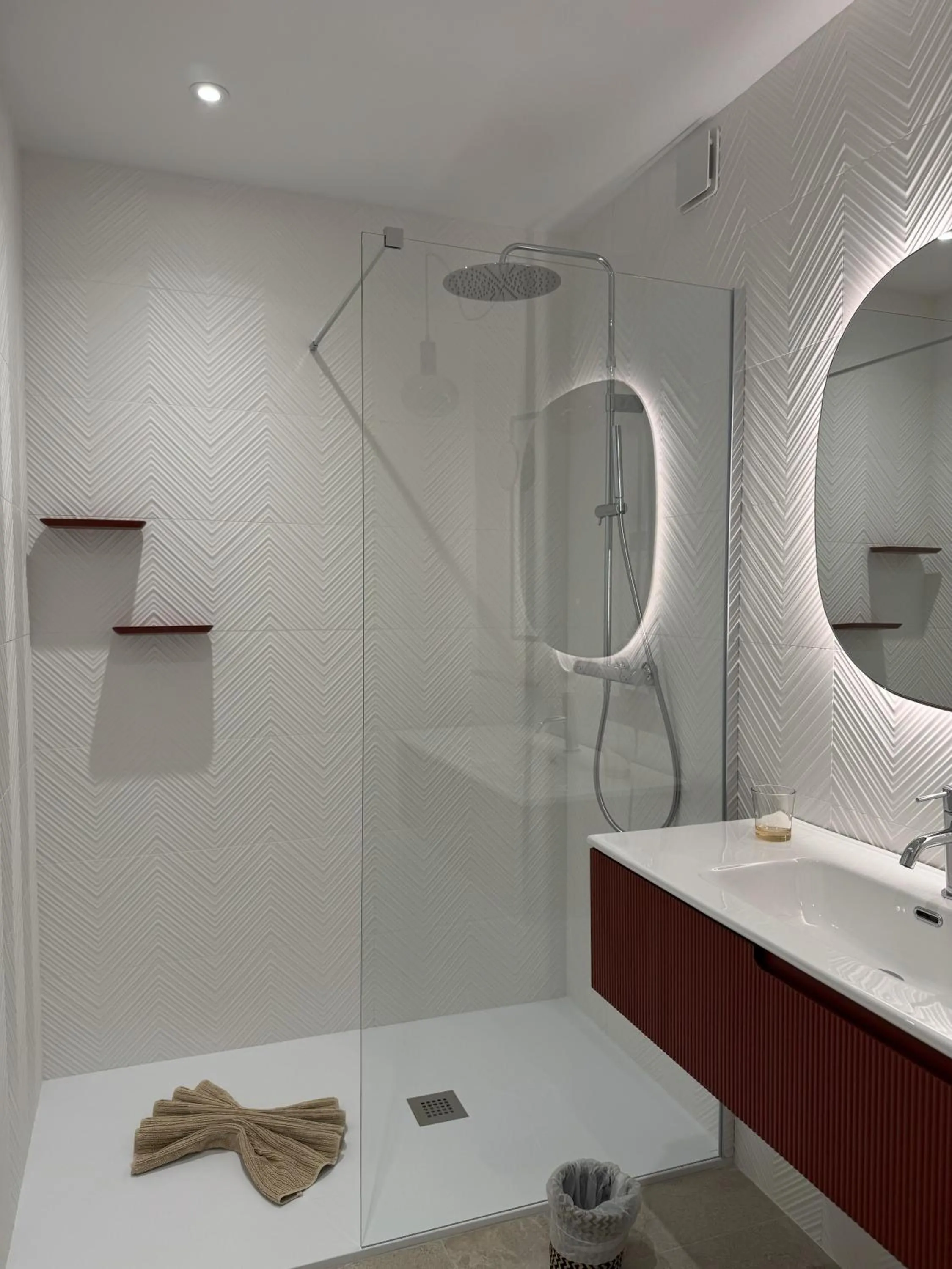 Bathroom in Hôtel confidentiel Le Grecale