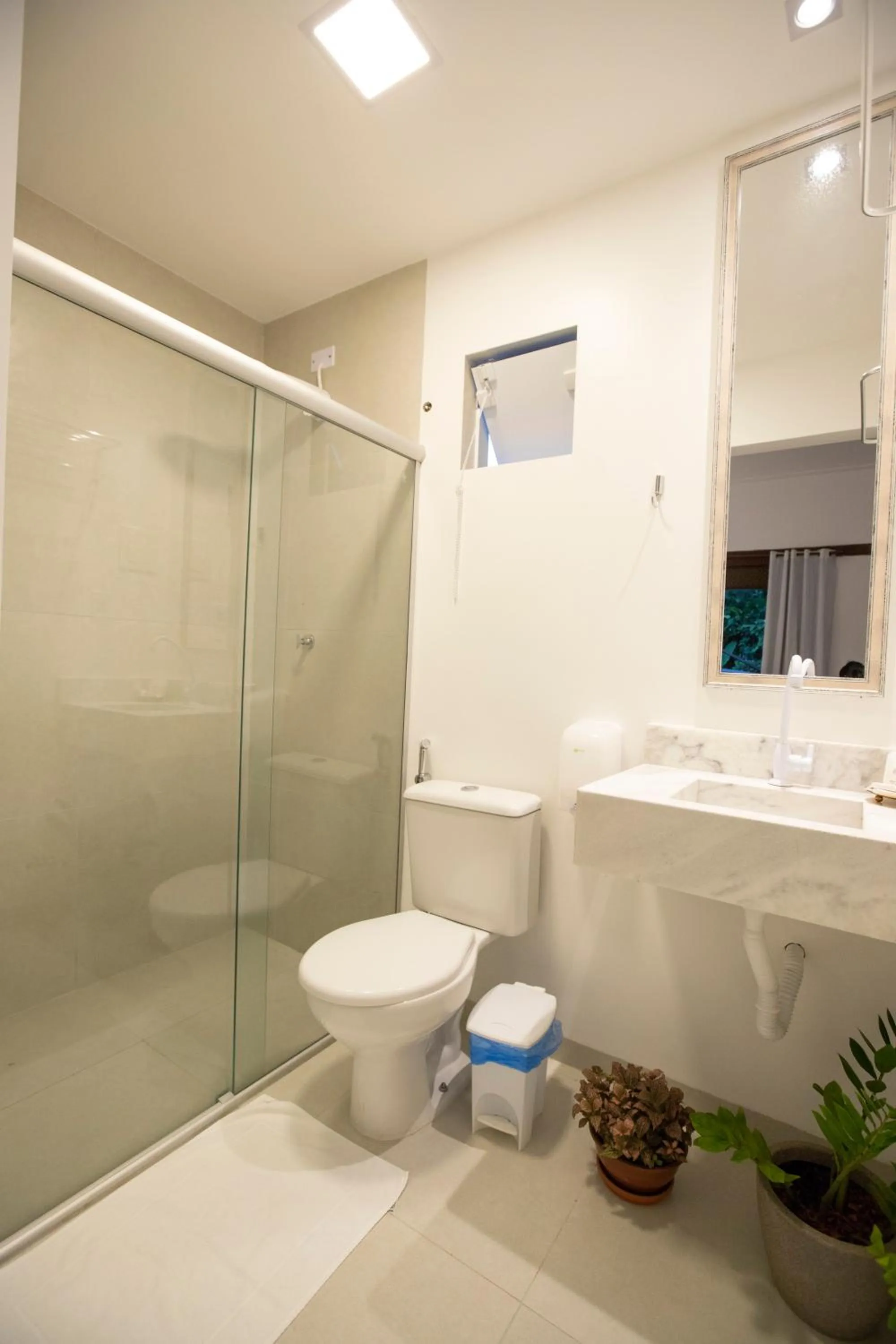 Bathroom in Pousada Lua Cheia