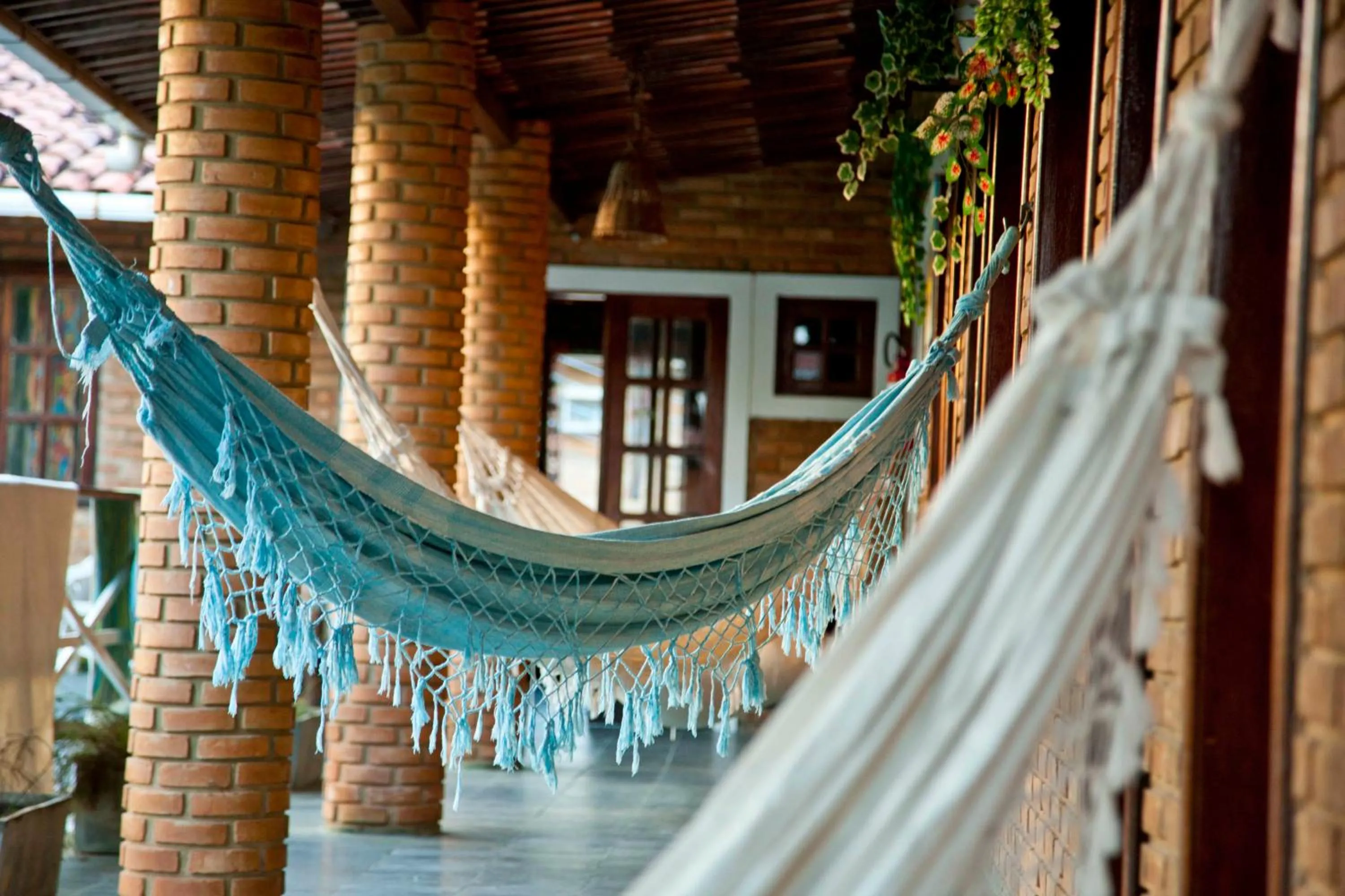 Balcony/Terrace in Pousada Lua Cheia