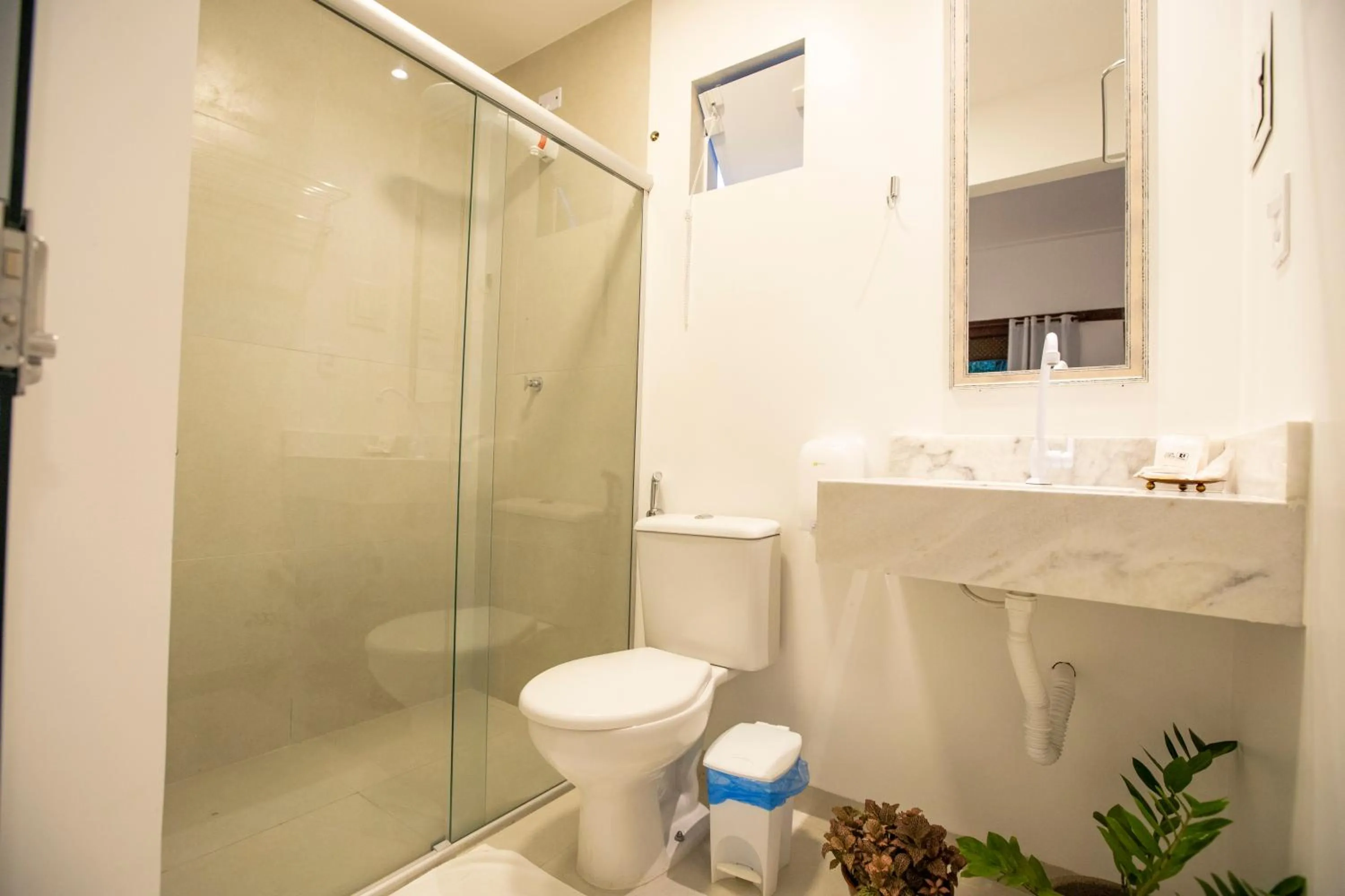 Bathroom in Pousada Lua Cheia