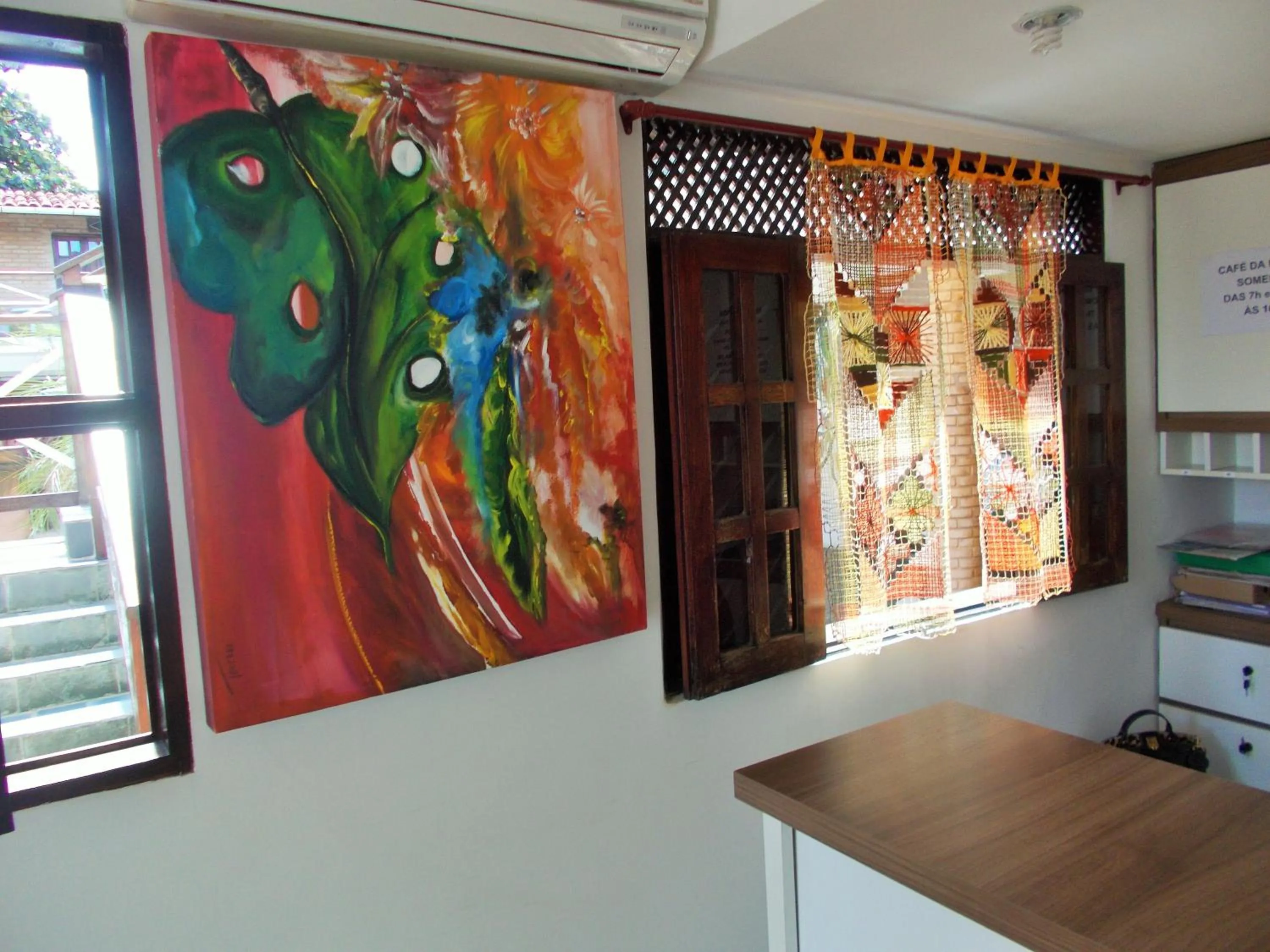 Lobby or reception in Pousada Lua Cheia