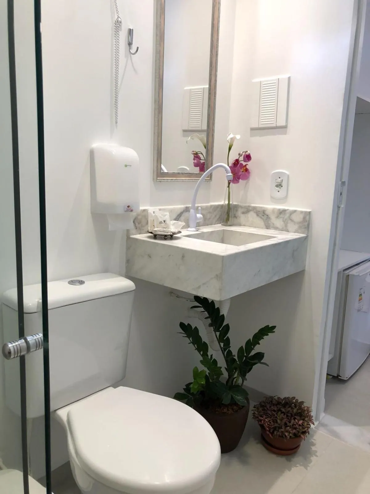 Bathroom in Pousada Lua Cheia