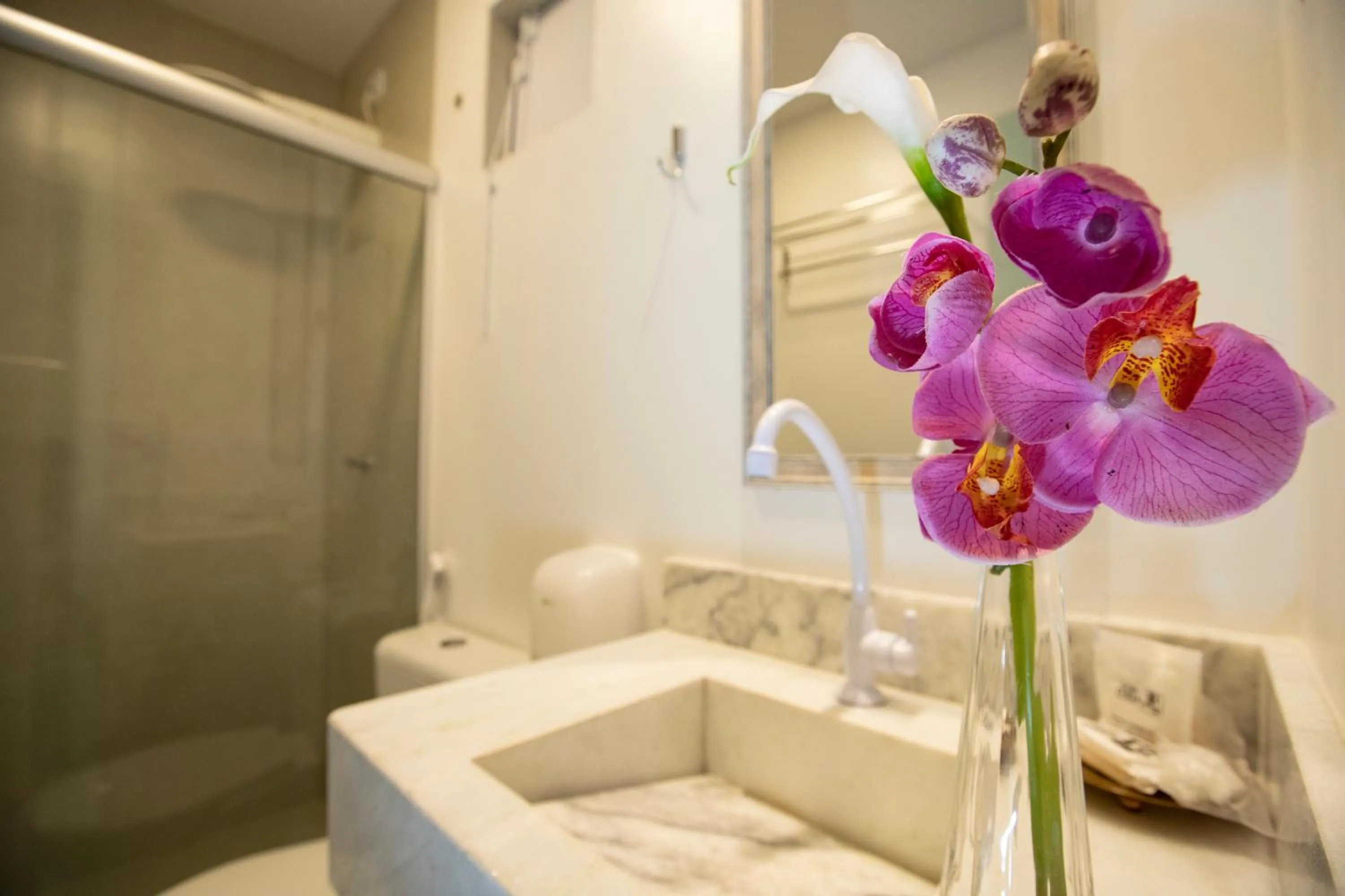 Bathroom in Pousada Lua Cheia