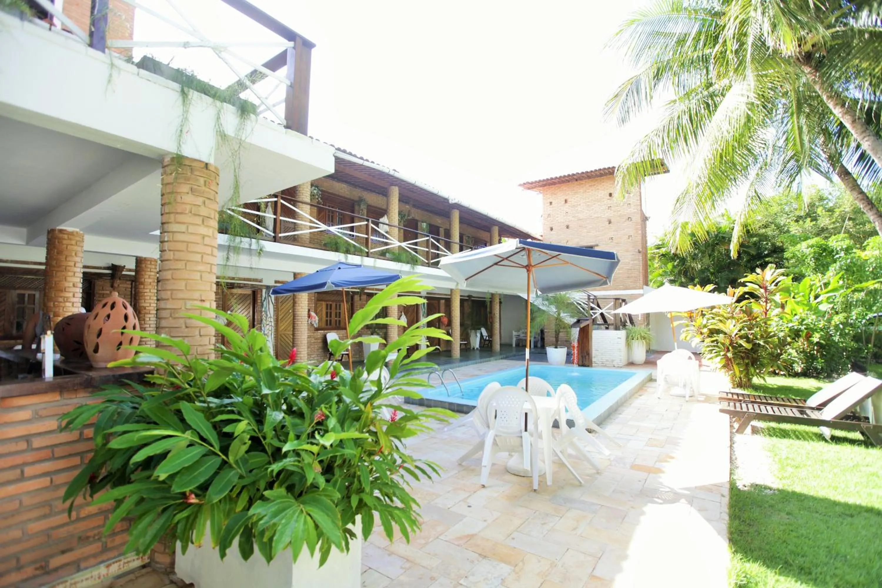 Garden in Pousada Lua Cheia