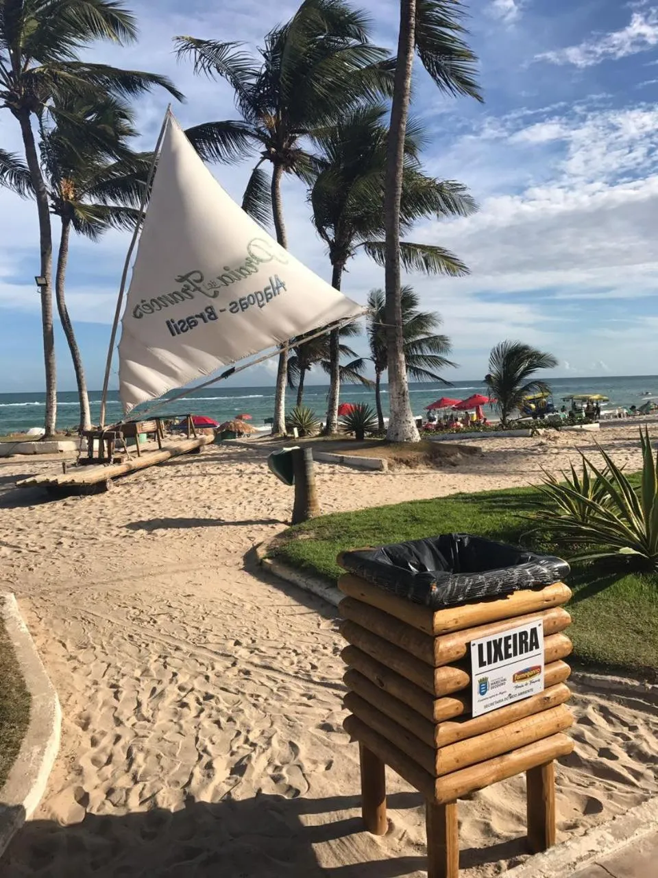 Beach in Pousada Lua Cheia