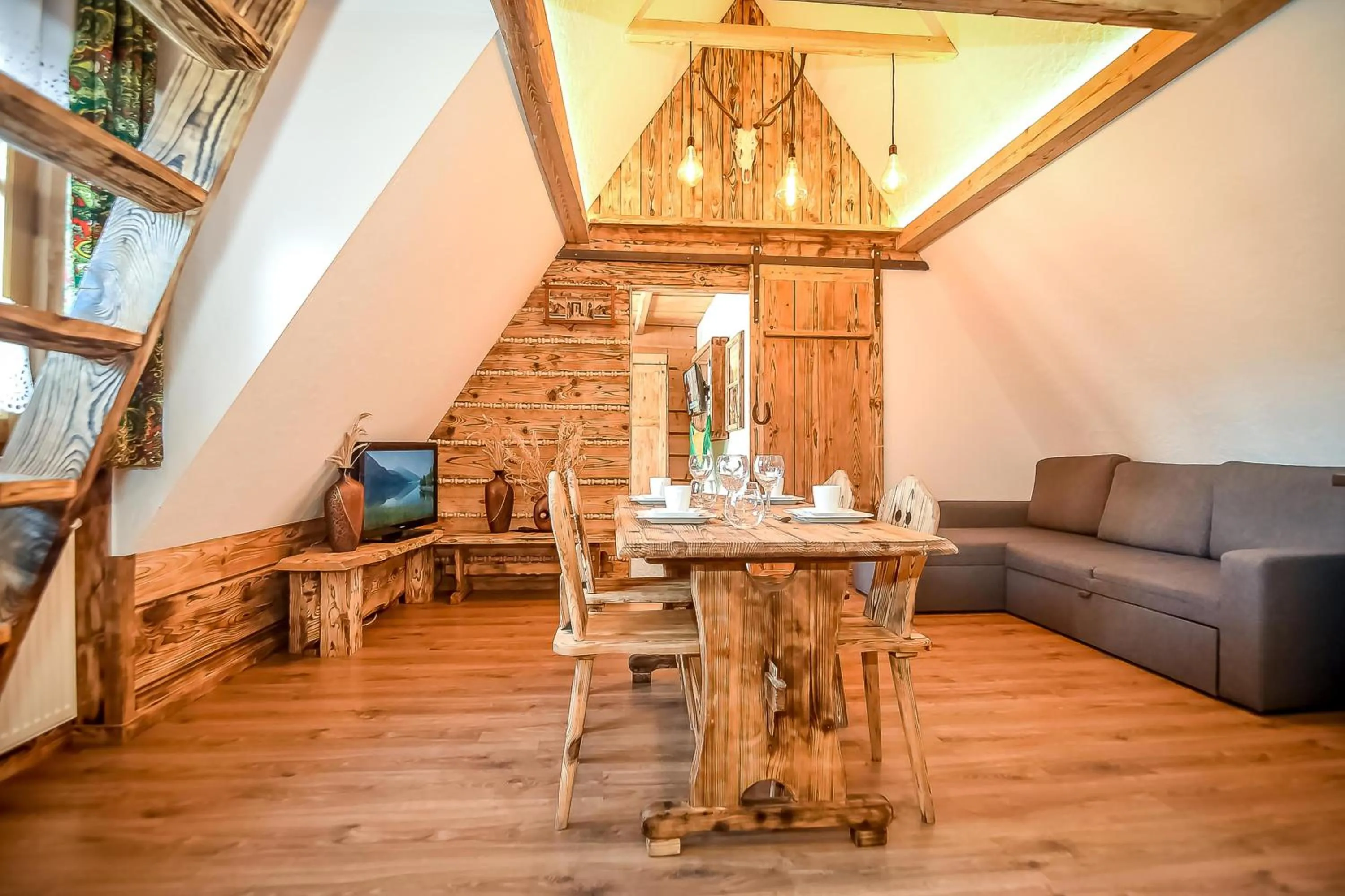 Living room in Zajazd Teremulka