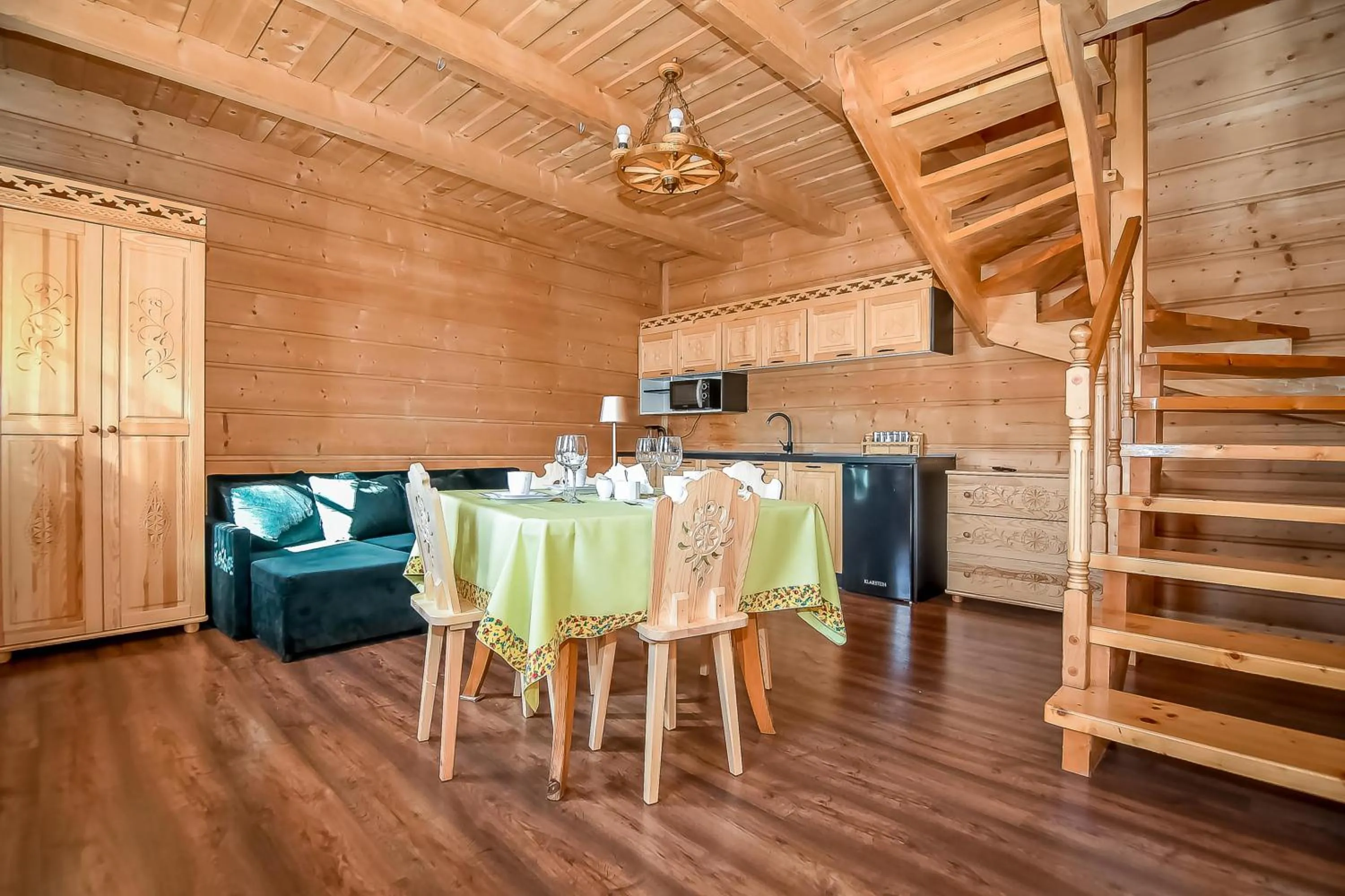 Kitchen or kitchenette in Zajazd Teremulka