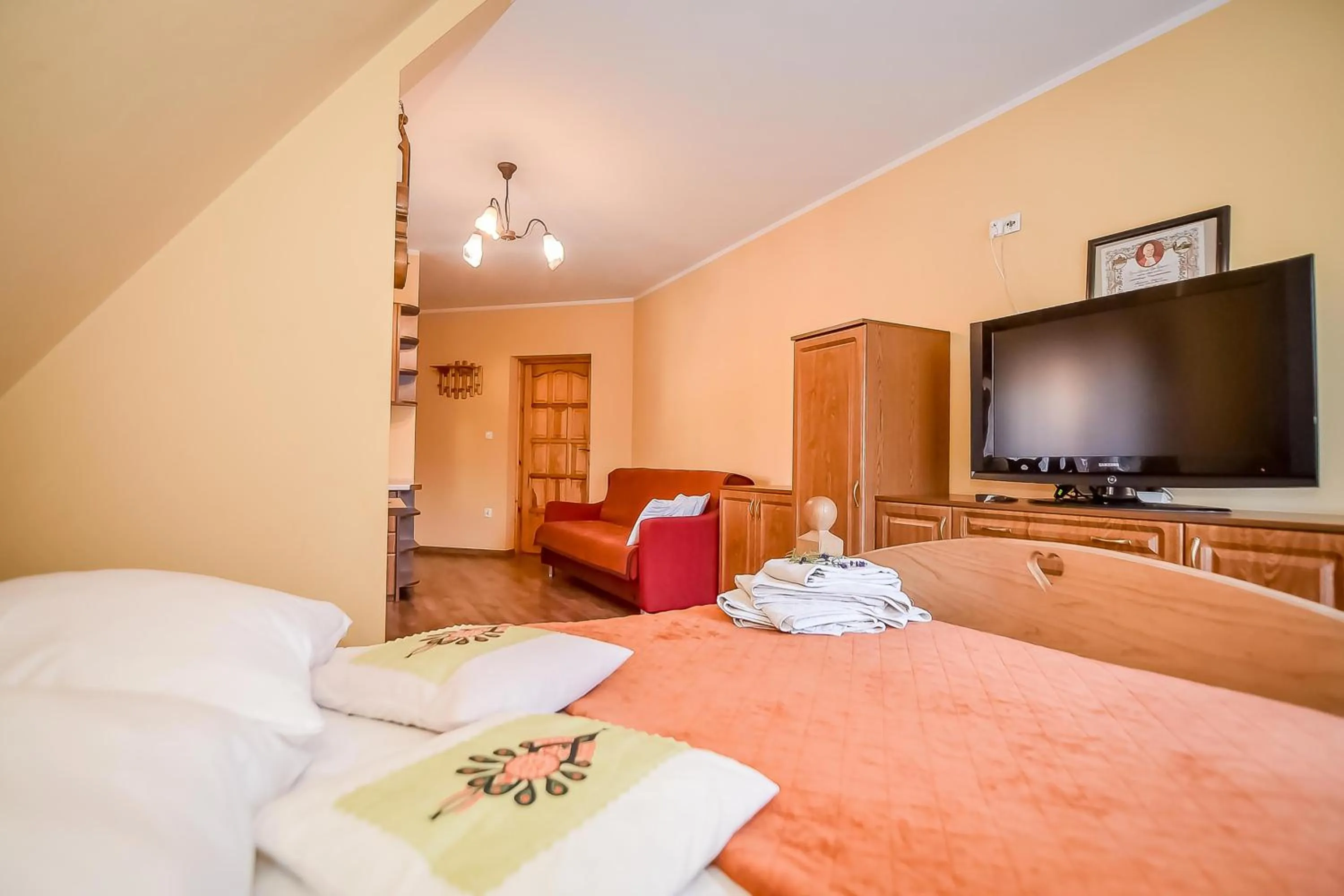 Bed in Zajazd Teremulka