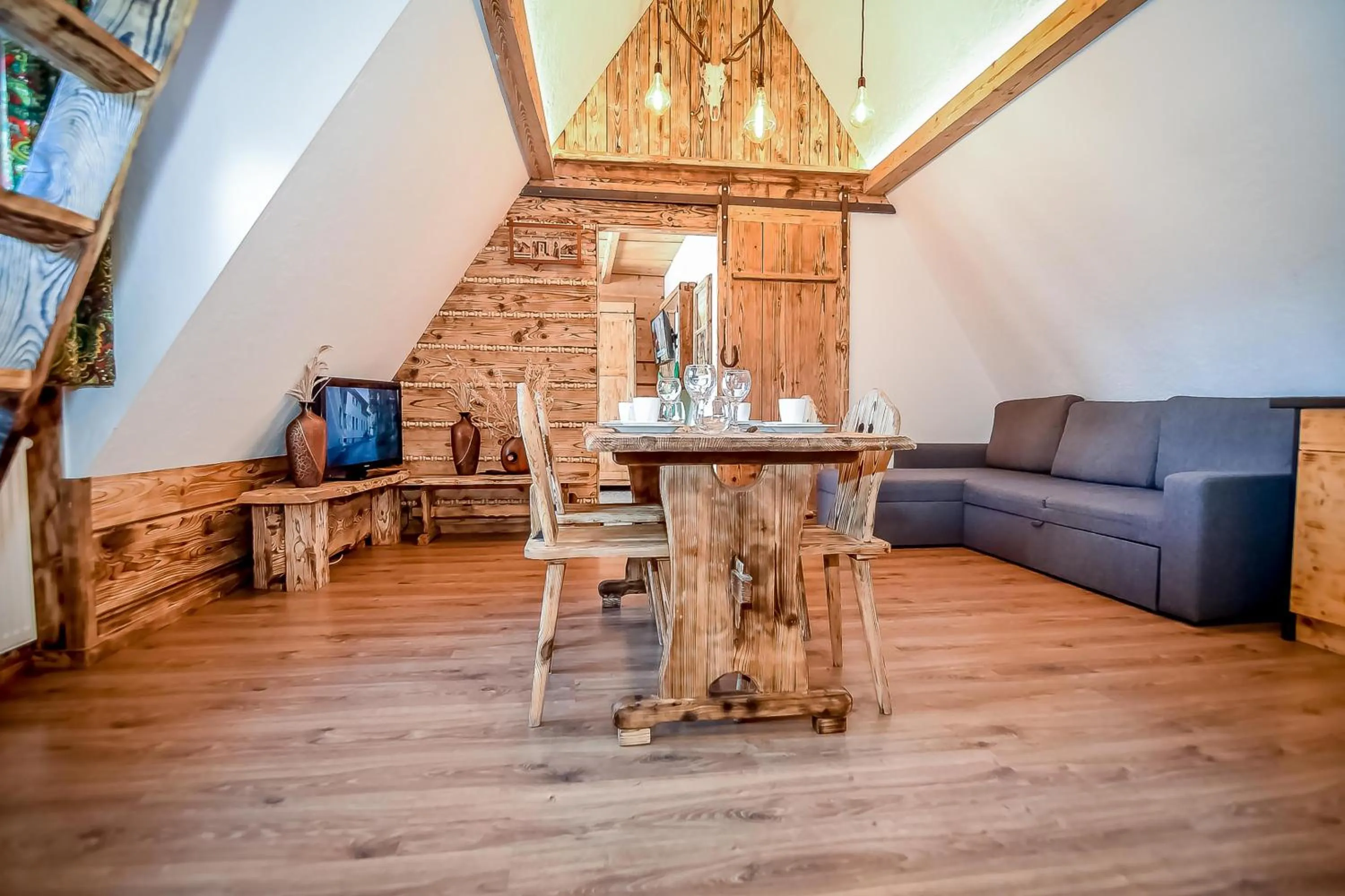 Living room in Zajazd Teremulka