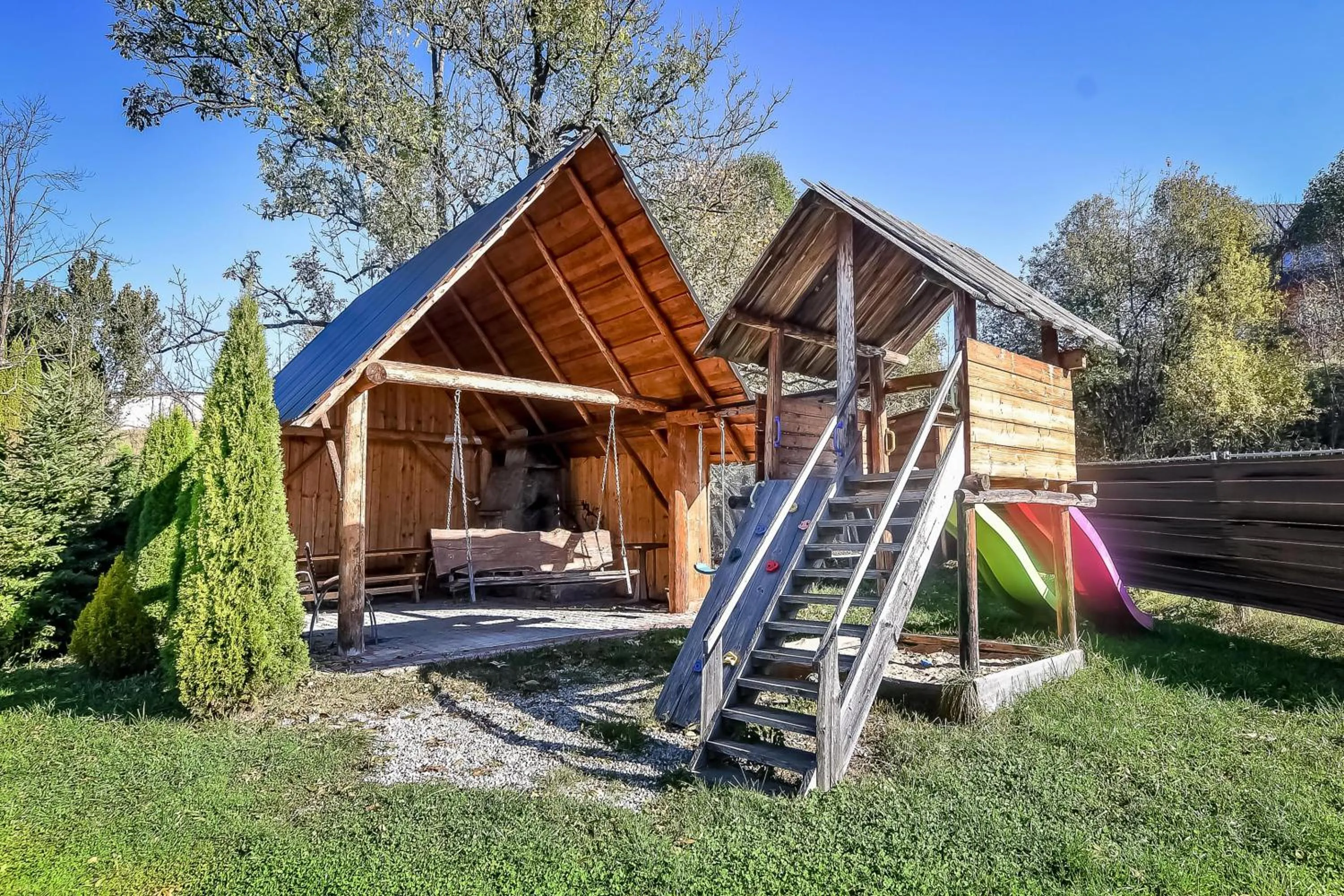 Children play ground in Zajazd Teremulka