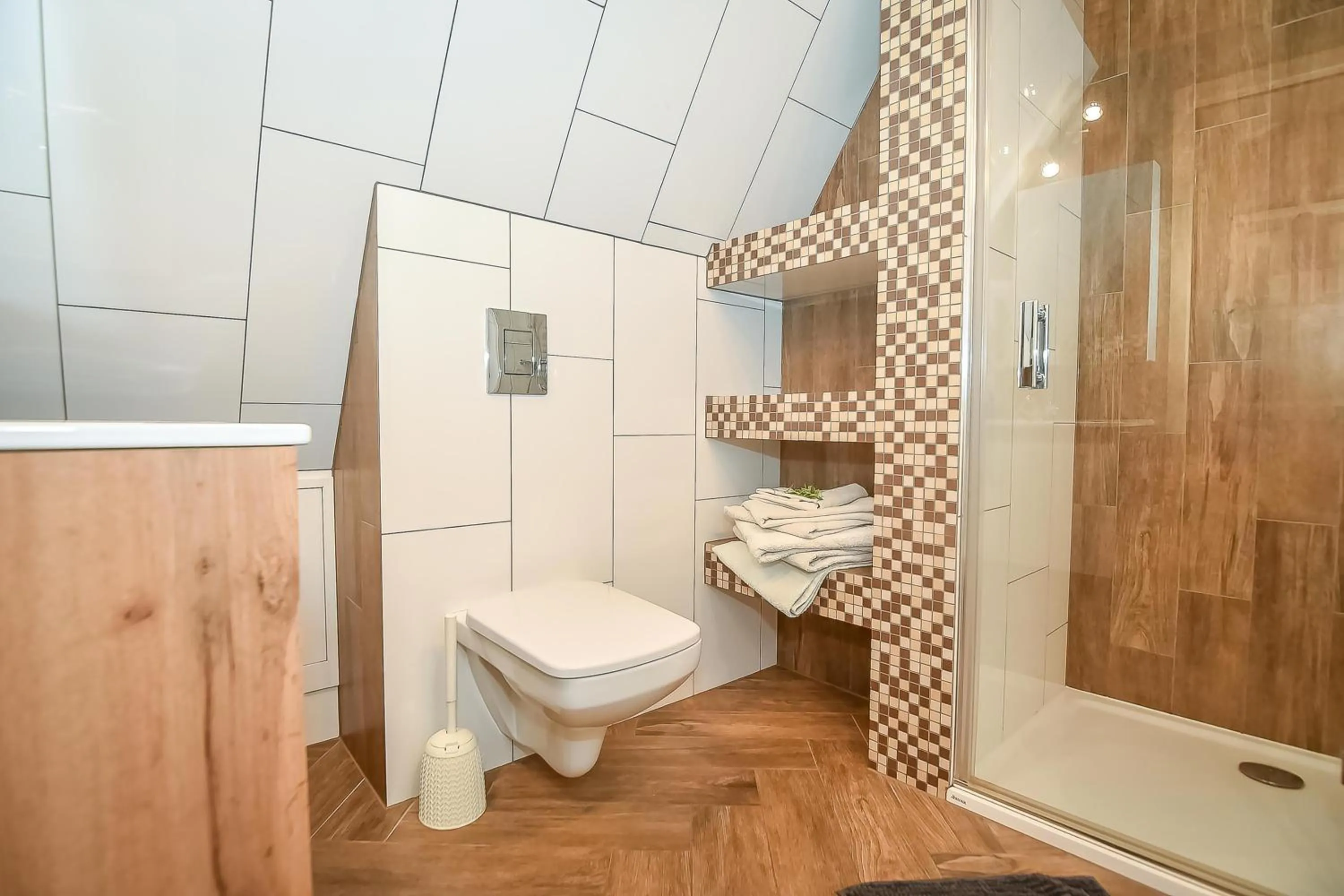 Shower in Zajazd Teremulka