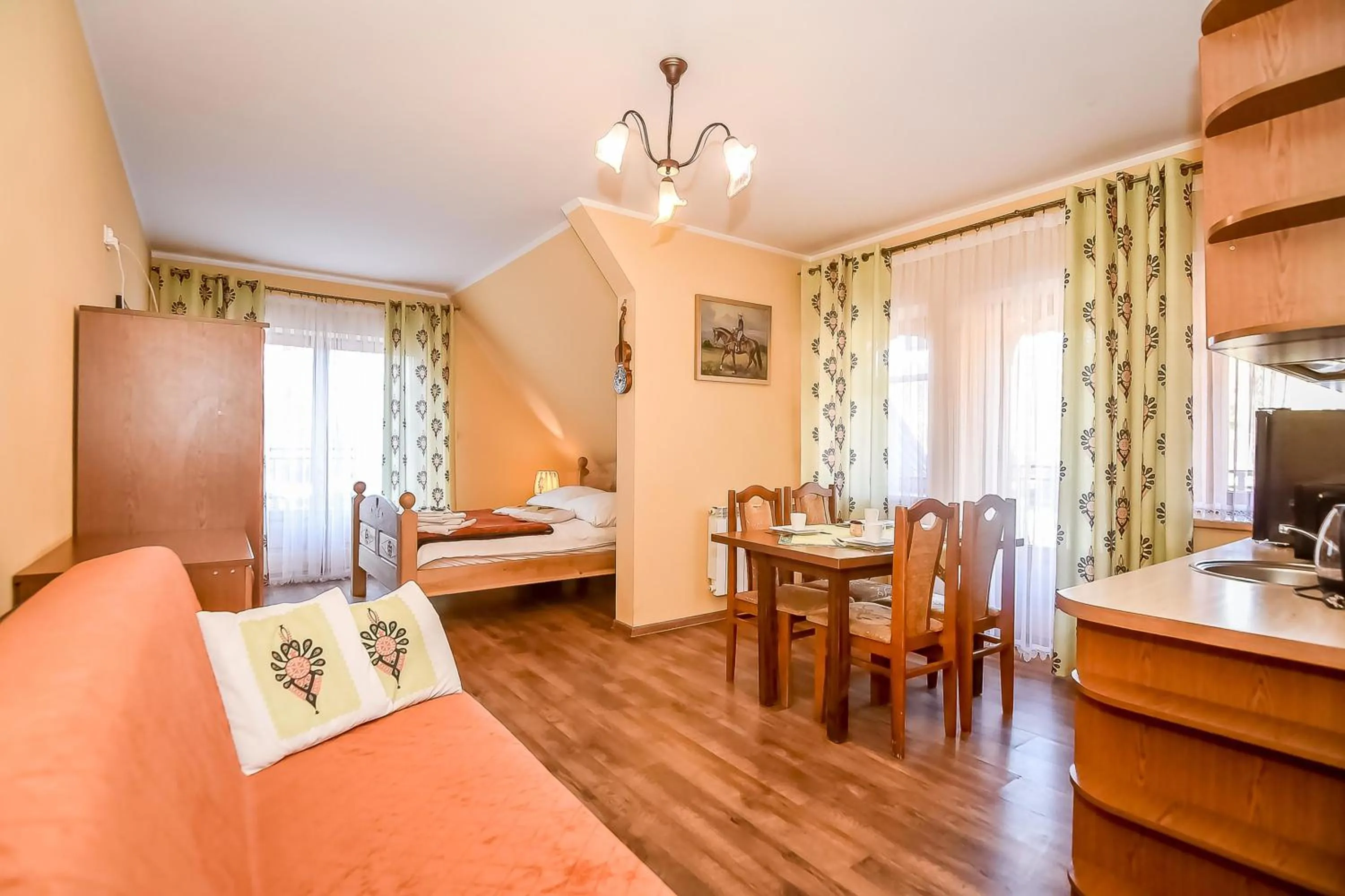 Bed in Zajazd Teremulka