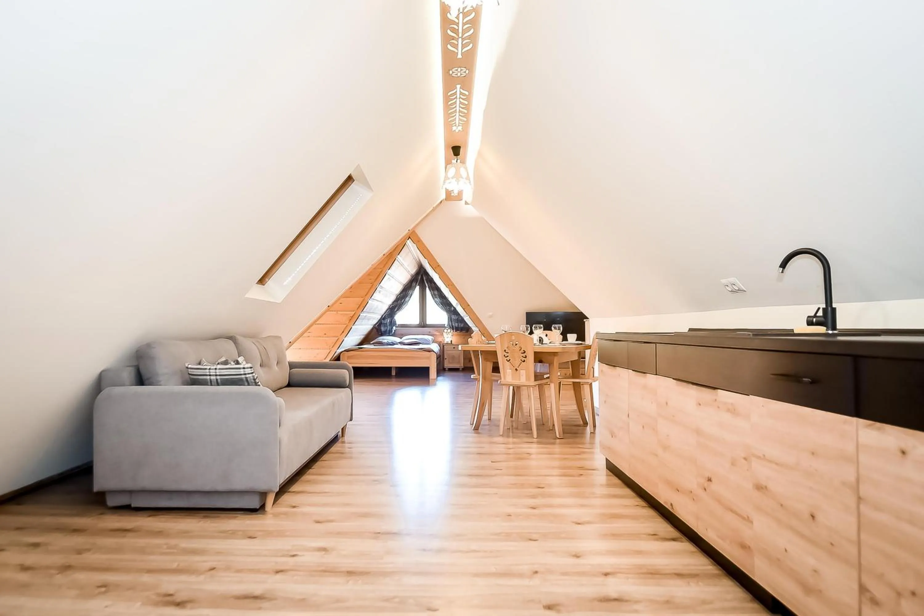 Kitchen or kitchenette in Zajazd Teremulka