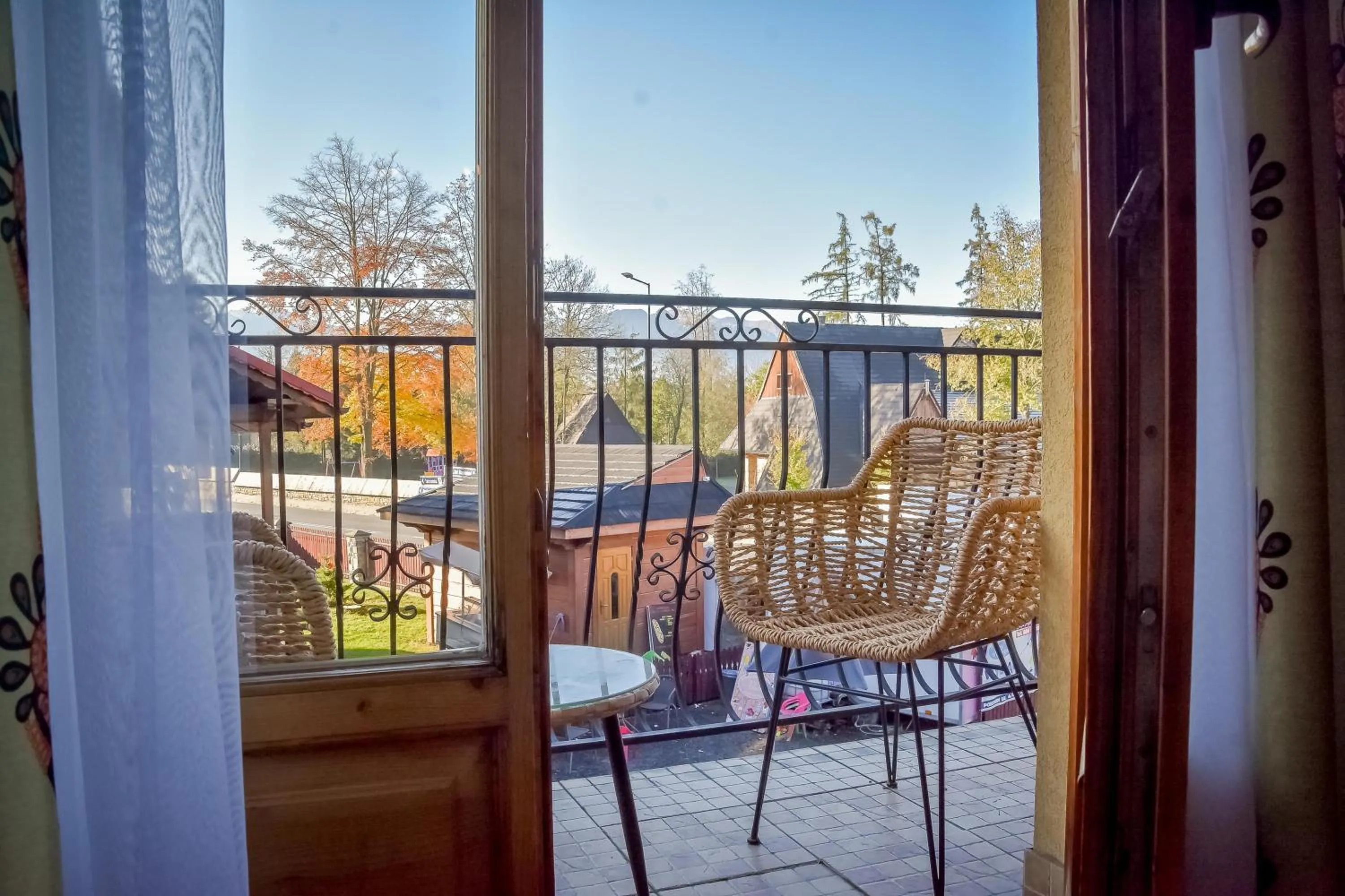 Balcony/Terrace in Zajazd Teremulka