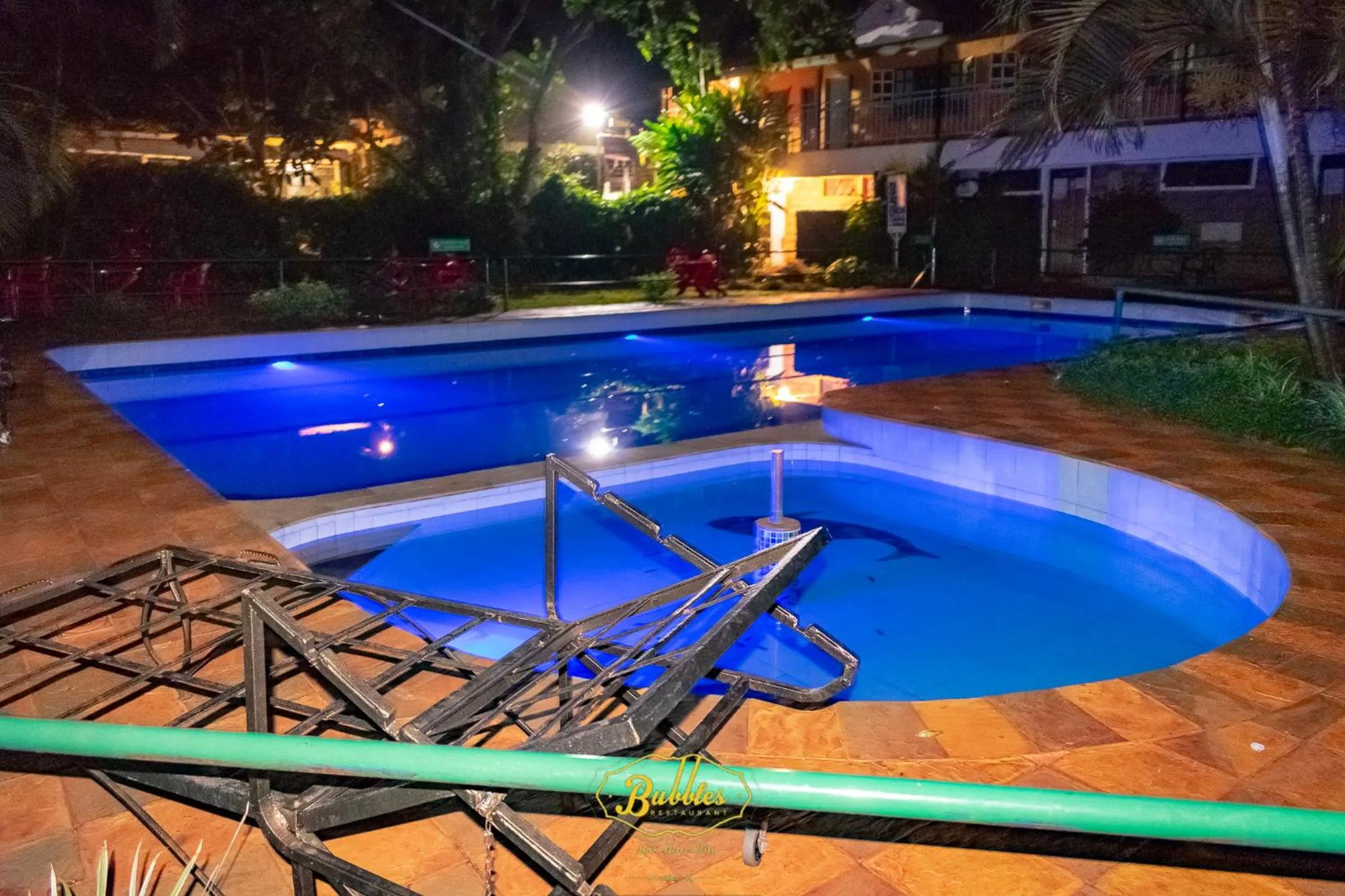 Swimming pool in Bubbles Restaurant Thika