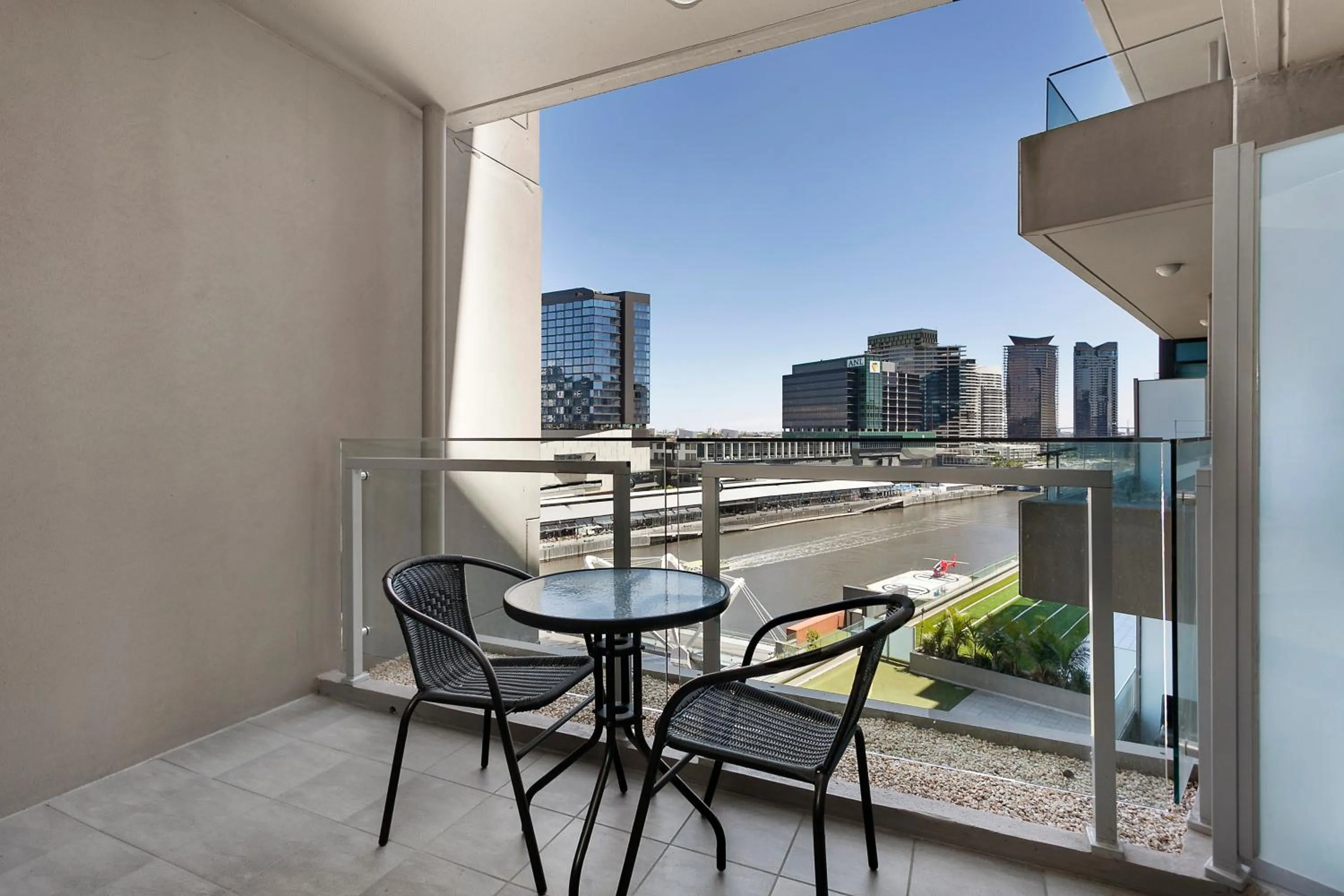 View (from property/room) in Waterfront Melbourne Apartments