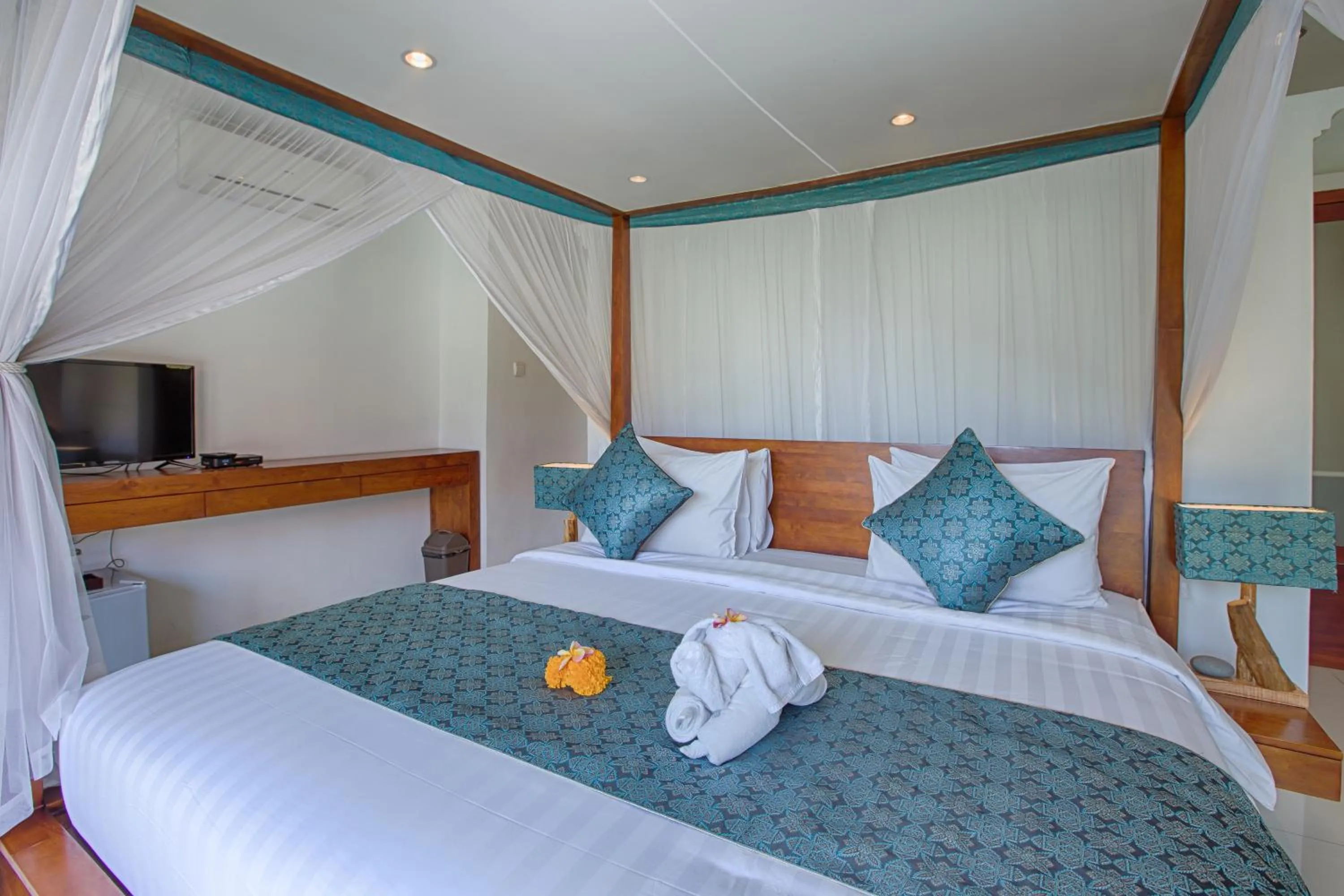 Bedroom, Bed in Amore Villas
