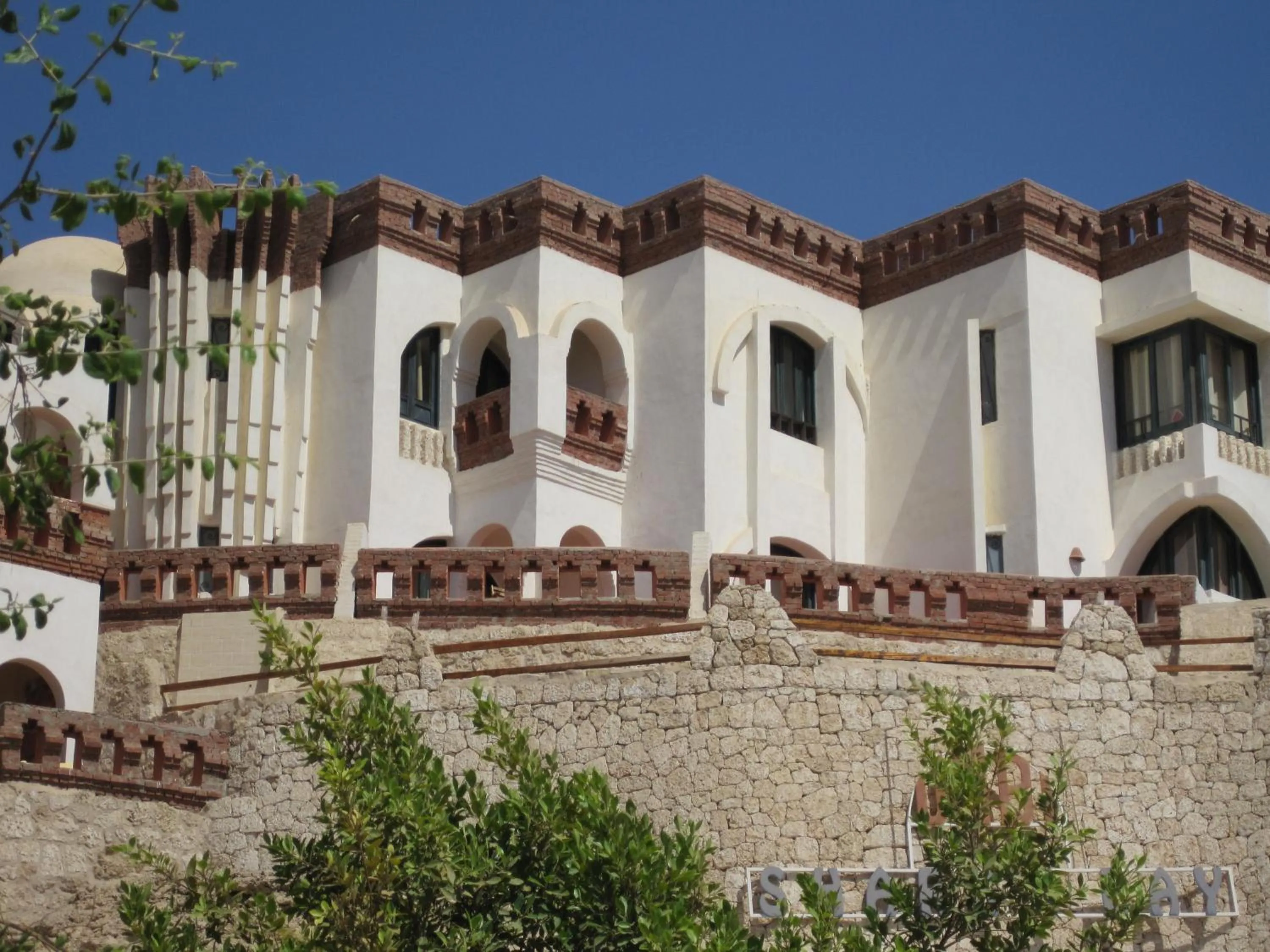 Facade/entrance in Umbi Sharks Bay Diving Village