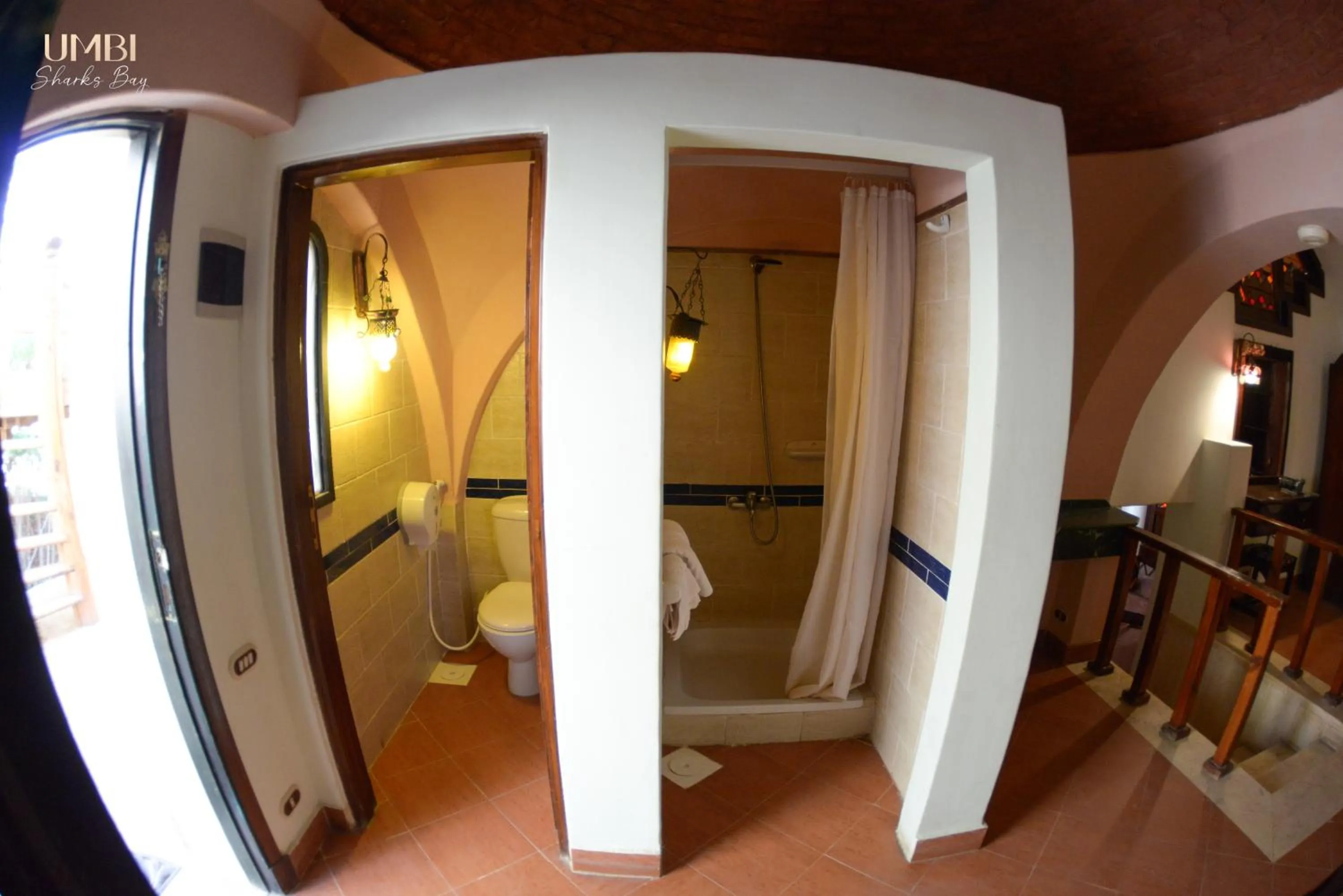 Bed in Umbi Sharks Bay Diving Village