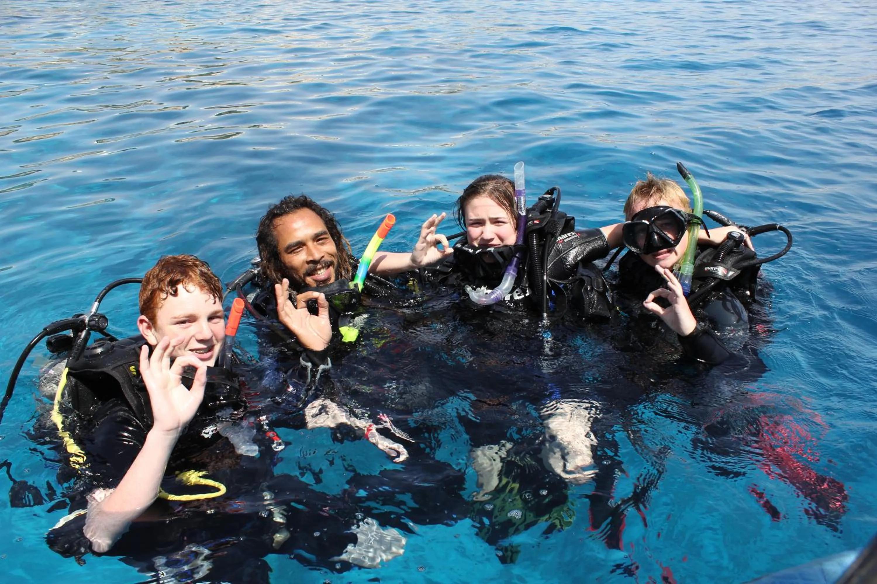 Diving in Umbi Sharks Bay Diving Village