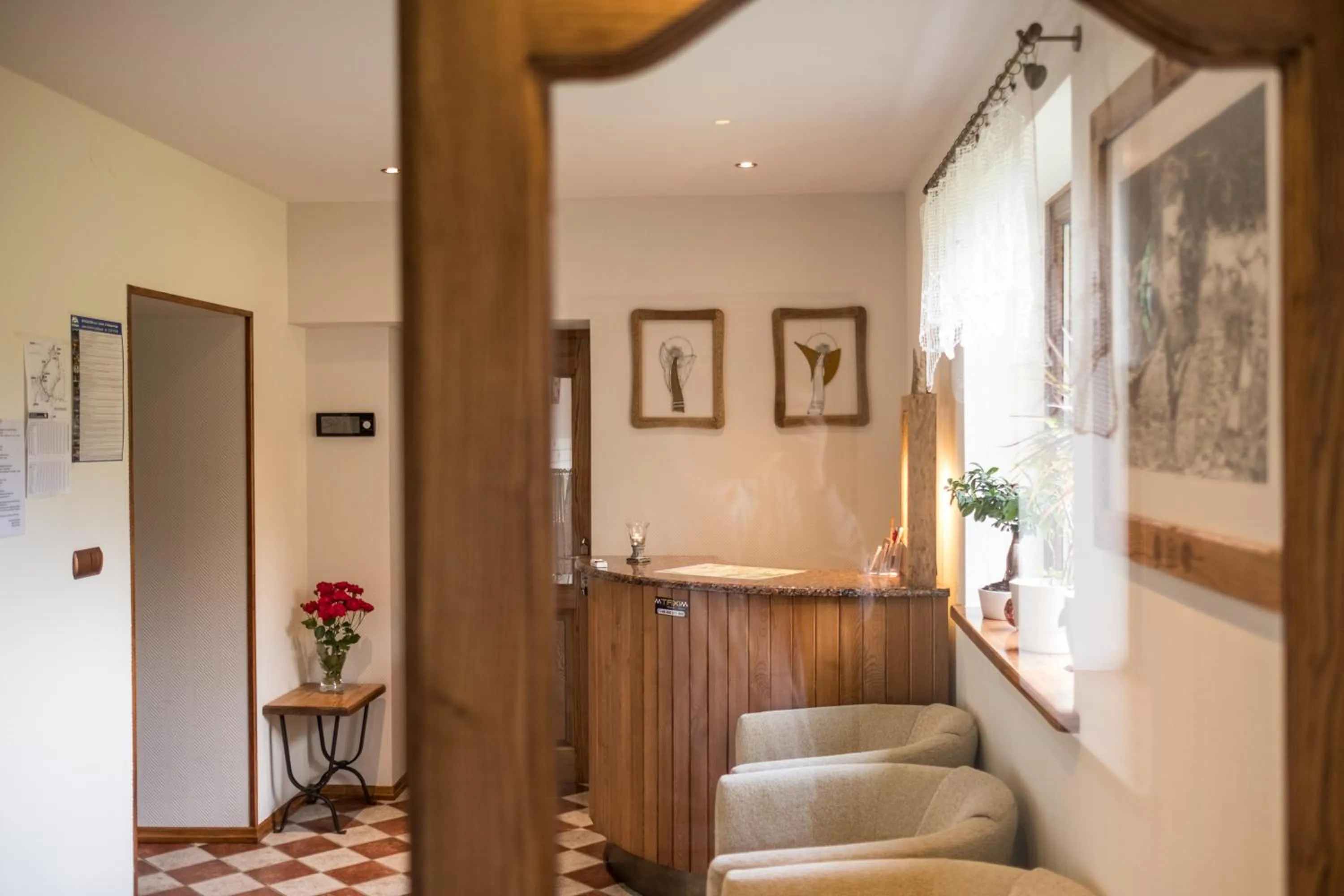 Lobby or reception in Willa Iskra