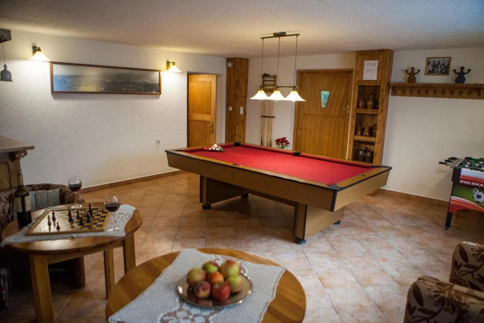 Communal lounge/ TV room in Willa Iskra