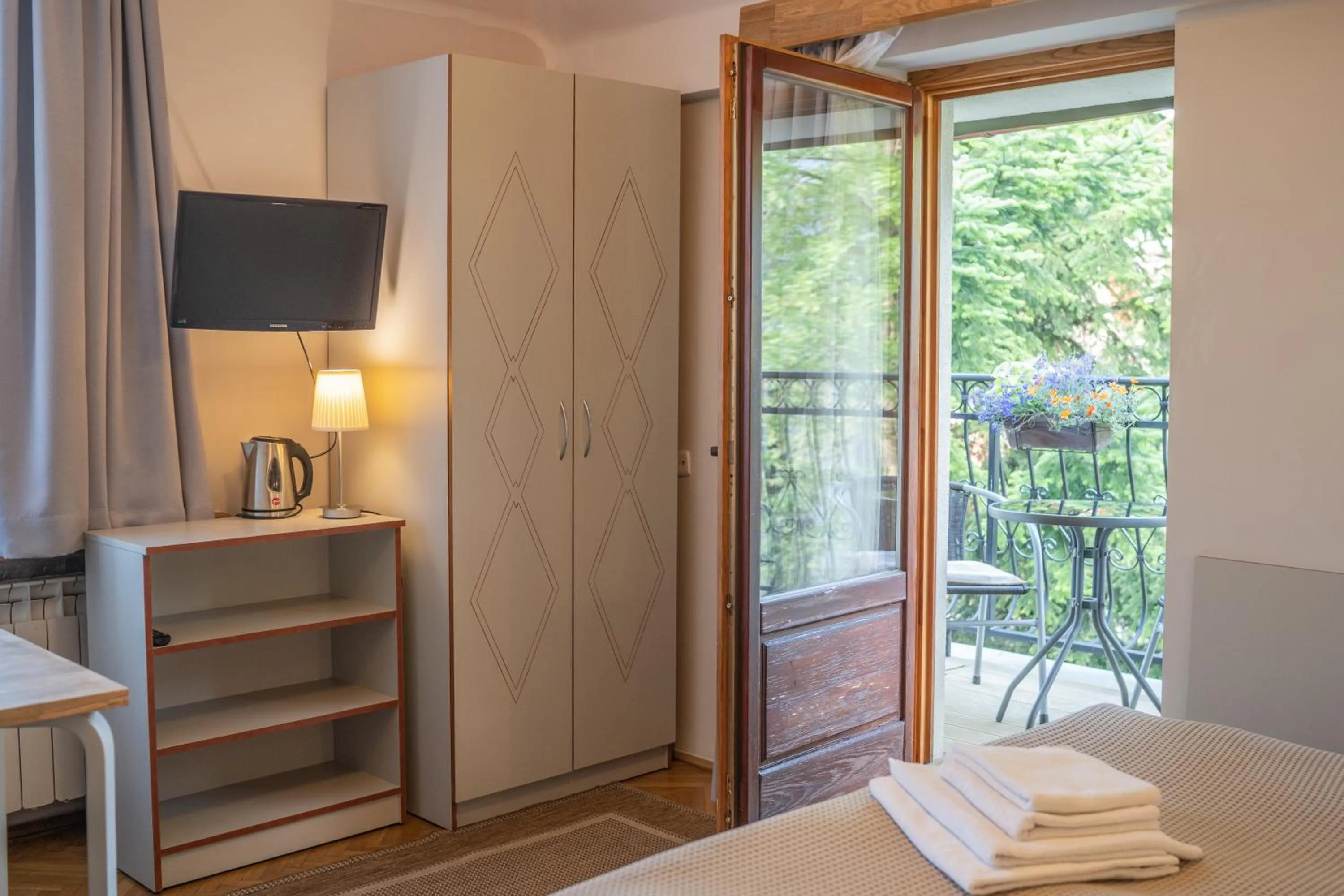 TV and multimedia, Bed in Willa Iskra