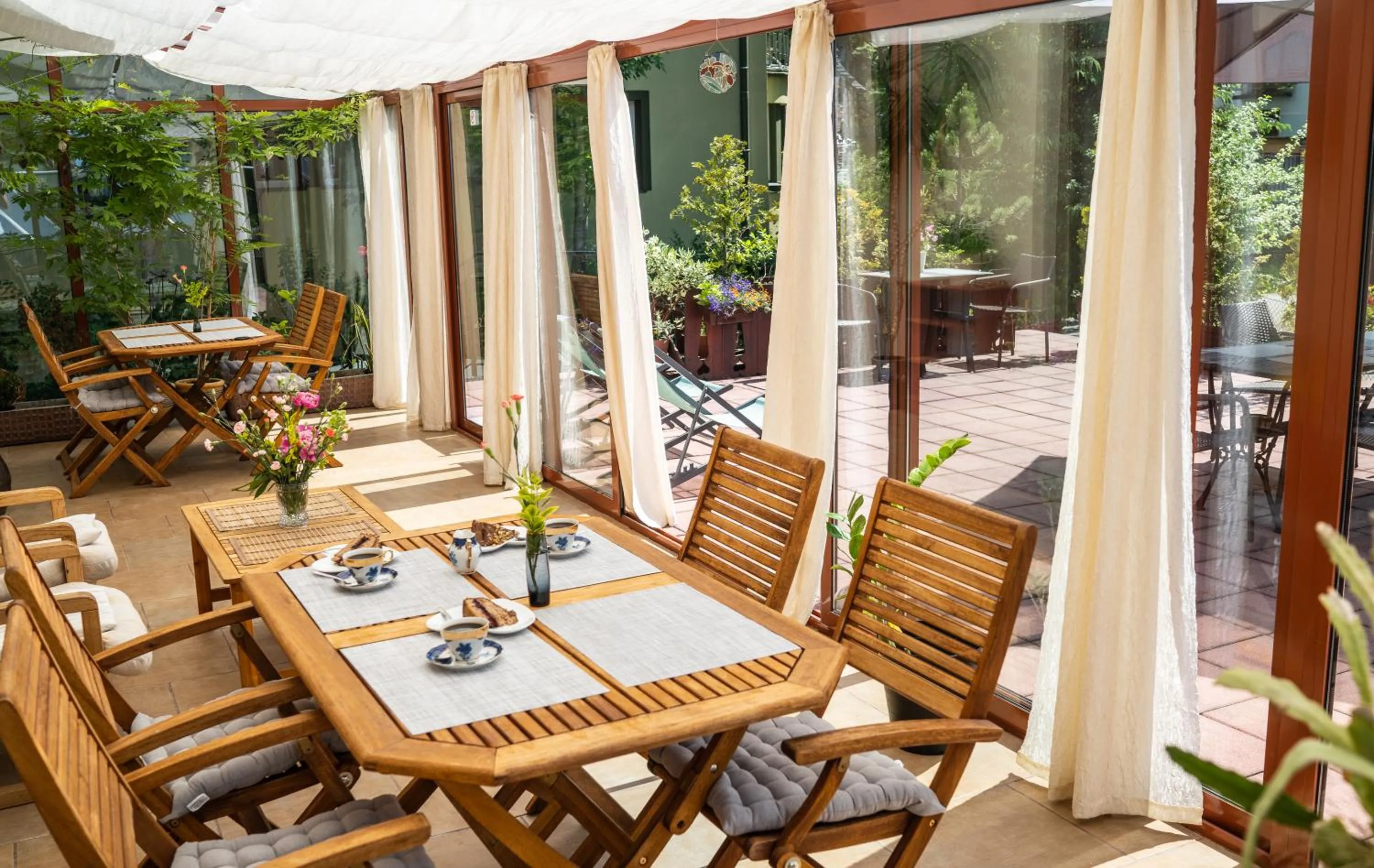 Patio in Willa Iskra