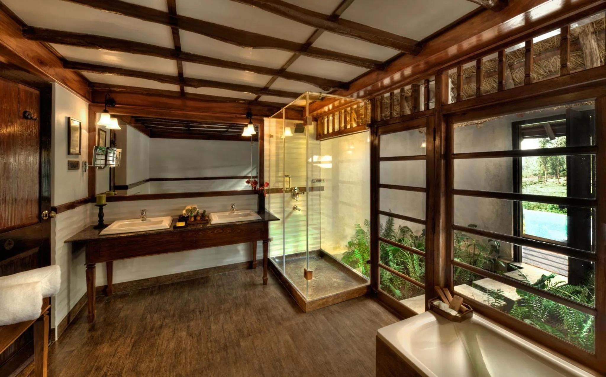 Bathroom in Evolve Back Coorg