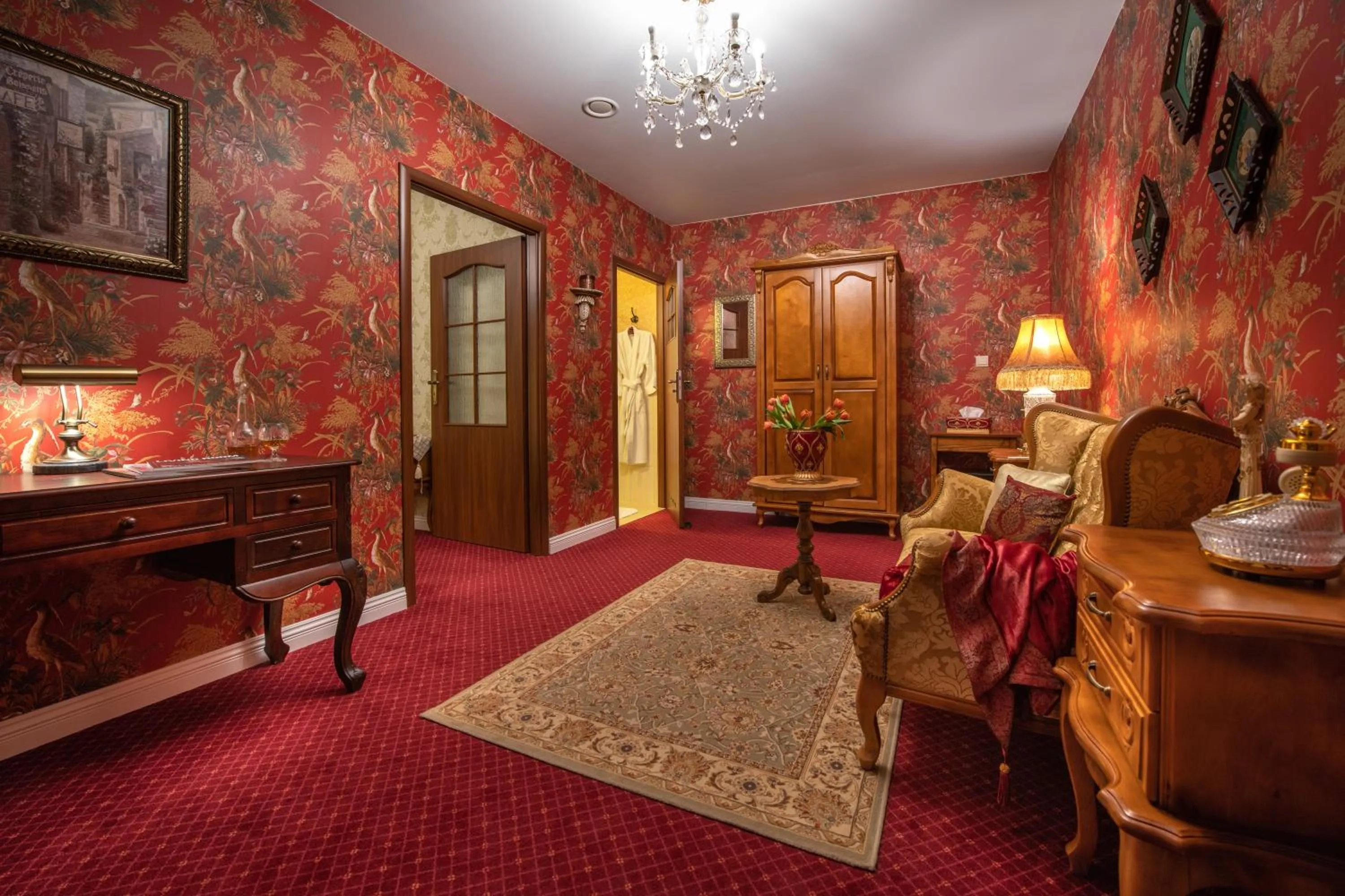 Living room, Bed in Rezydencja Grawert Boutique & Spa