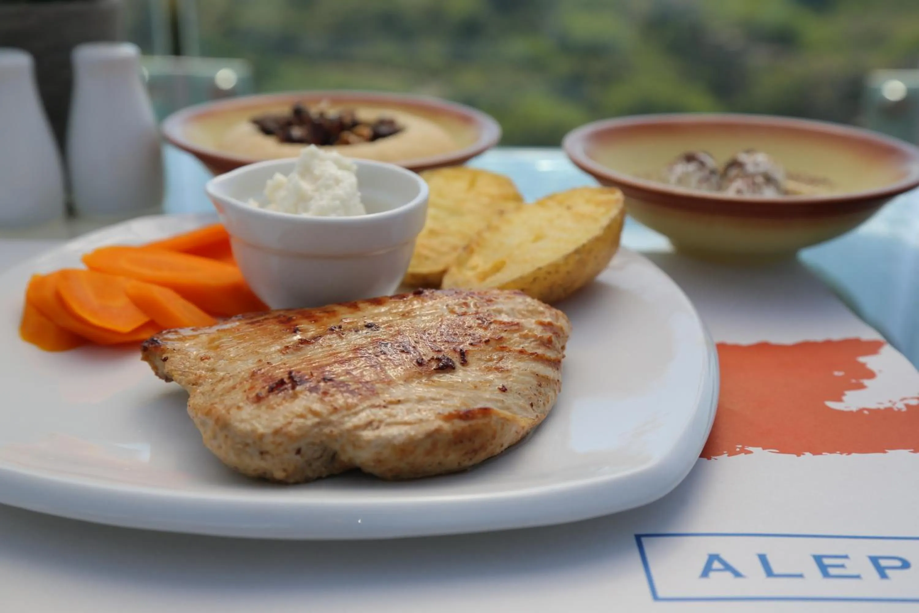 Restaurant/places to eat in Aleph Boutique Hotel