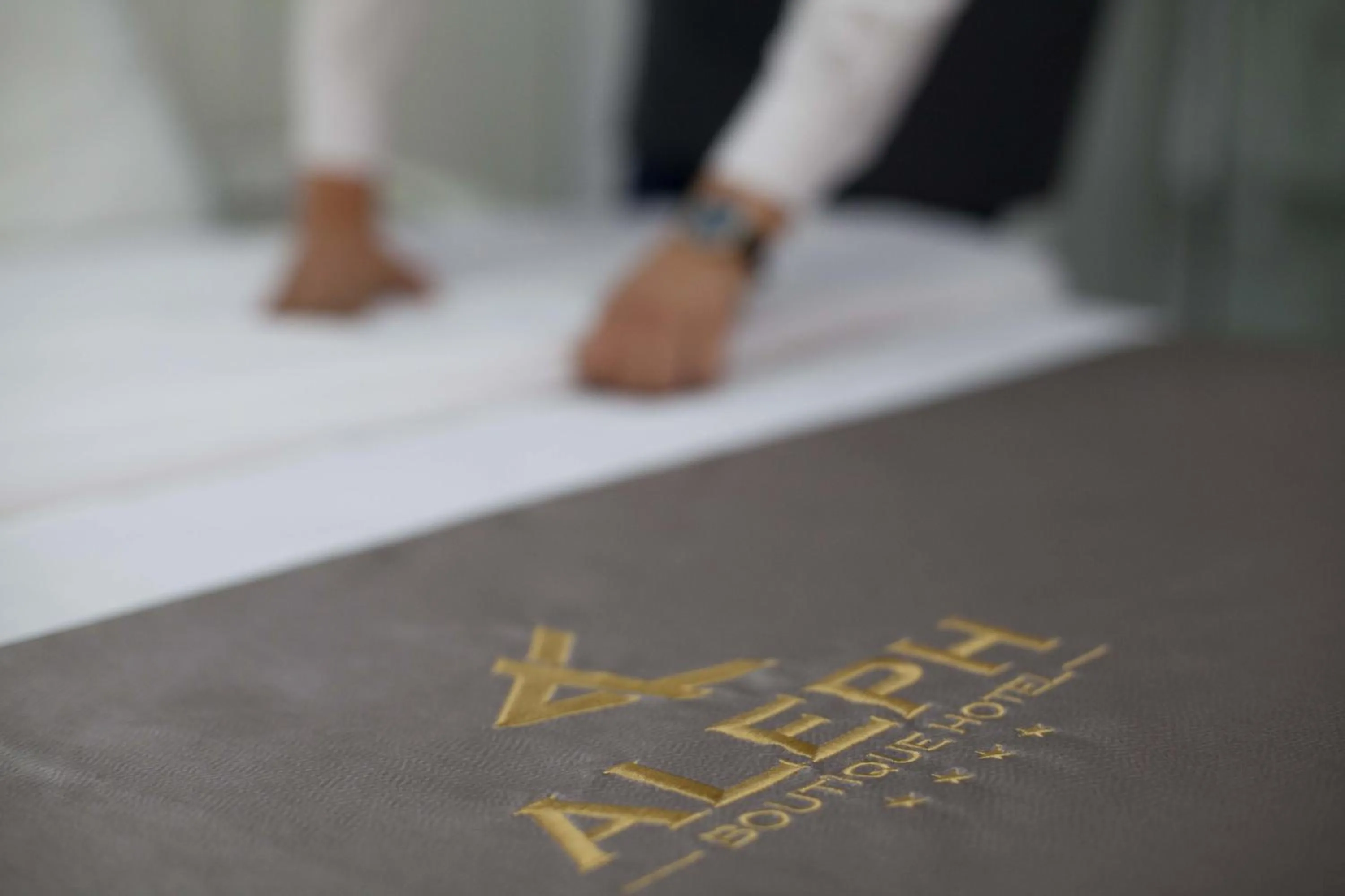 Decorative detail in Aleph Boutique Hotel