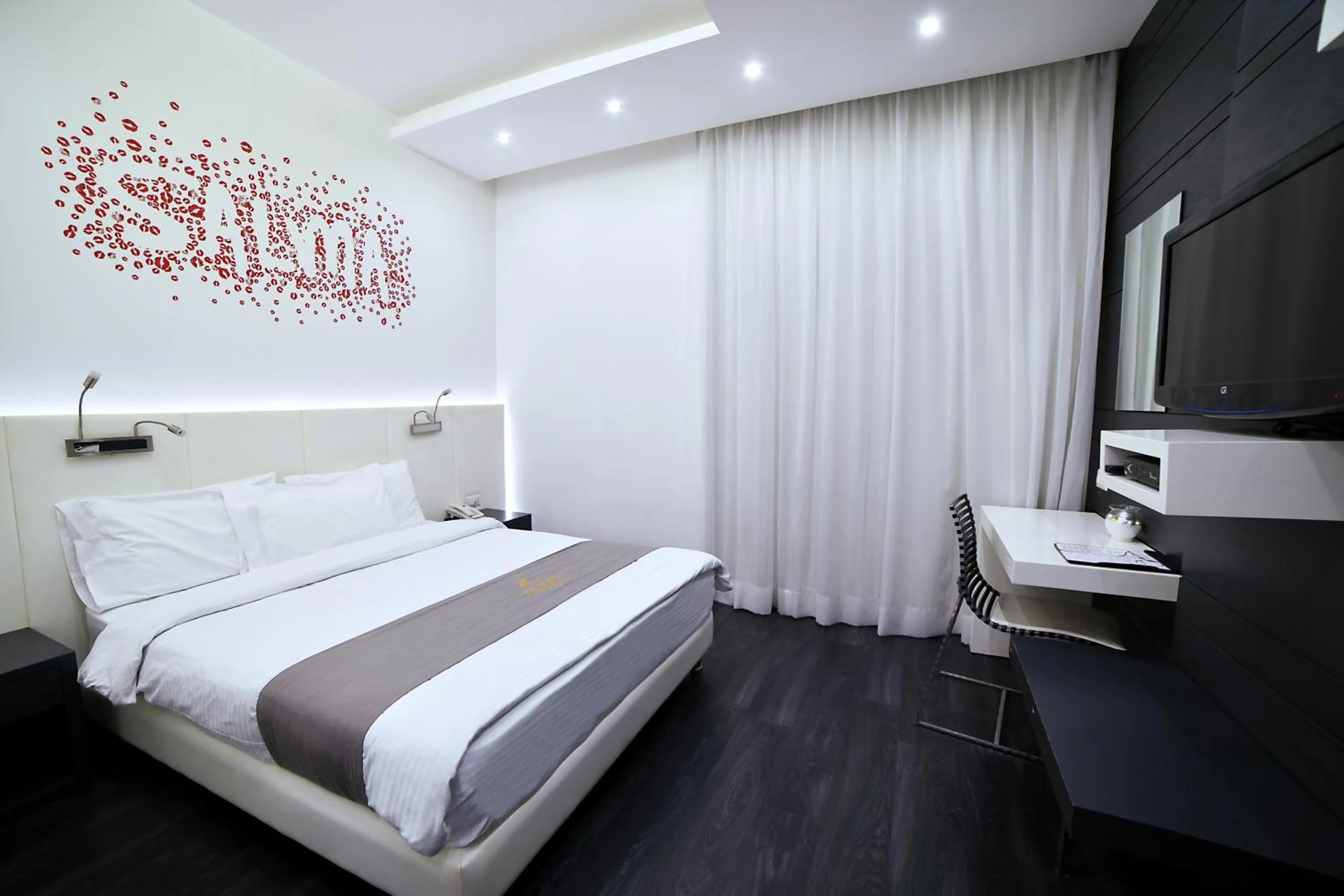 City view, Bed in Aleph Boutique Hotel