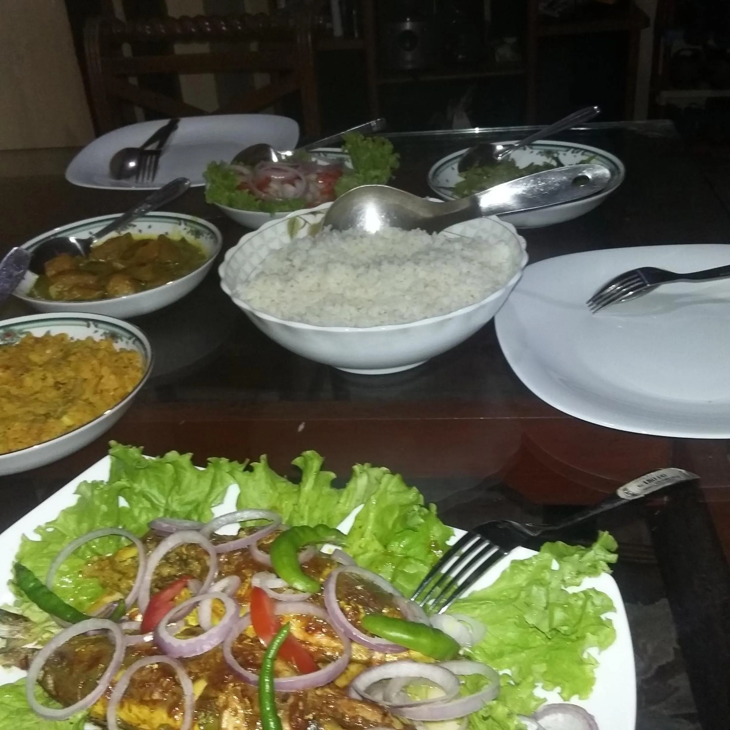 Dinner in Omee Guest