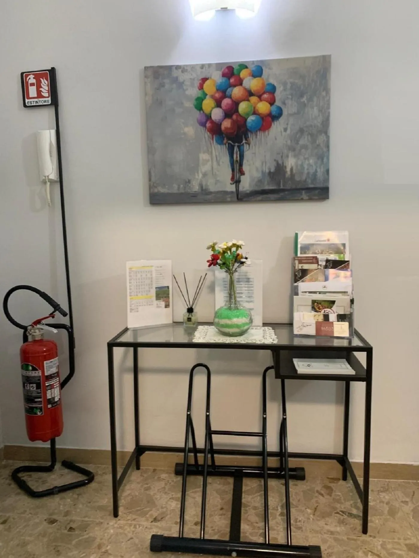 Lobby or reception in B&B Residence Armonia Sulmona