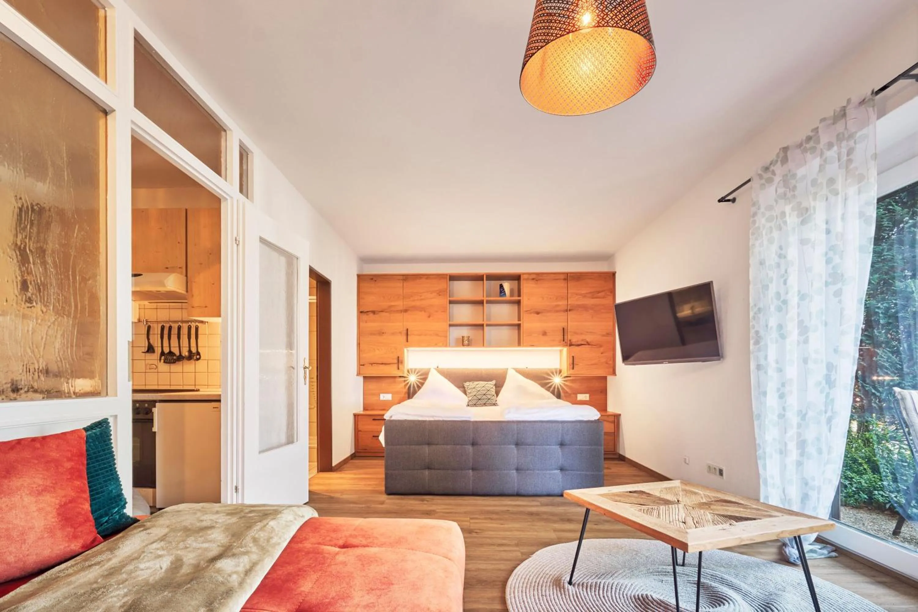 Bedroom, Bed in Landhotel Sportalm