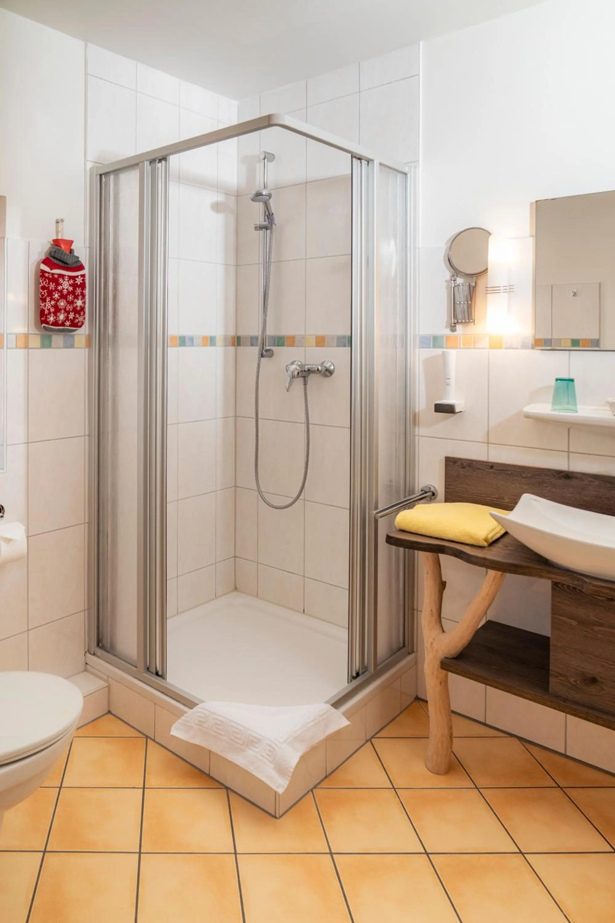 Bathroom in Landhotel Sportalm