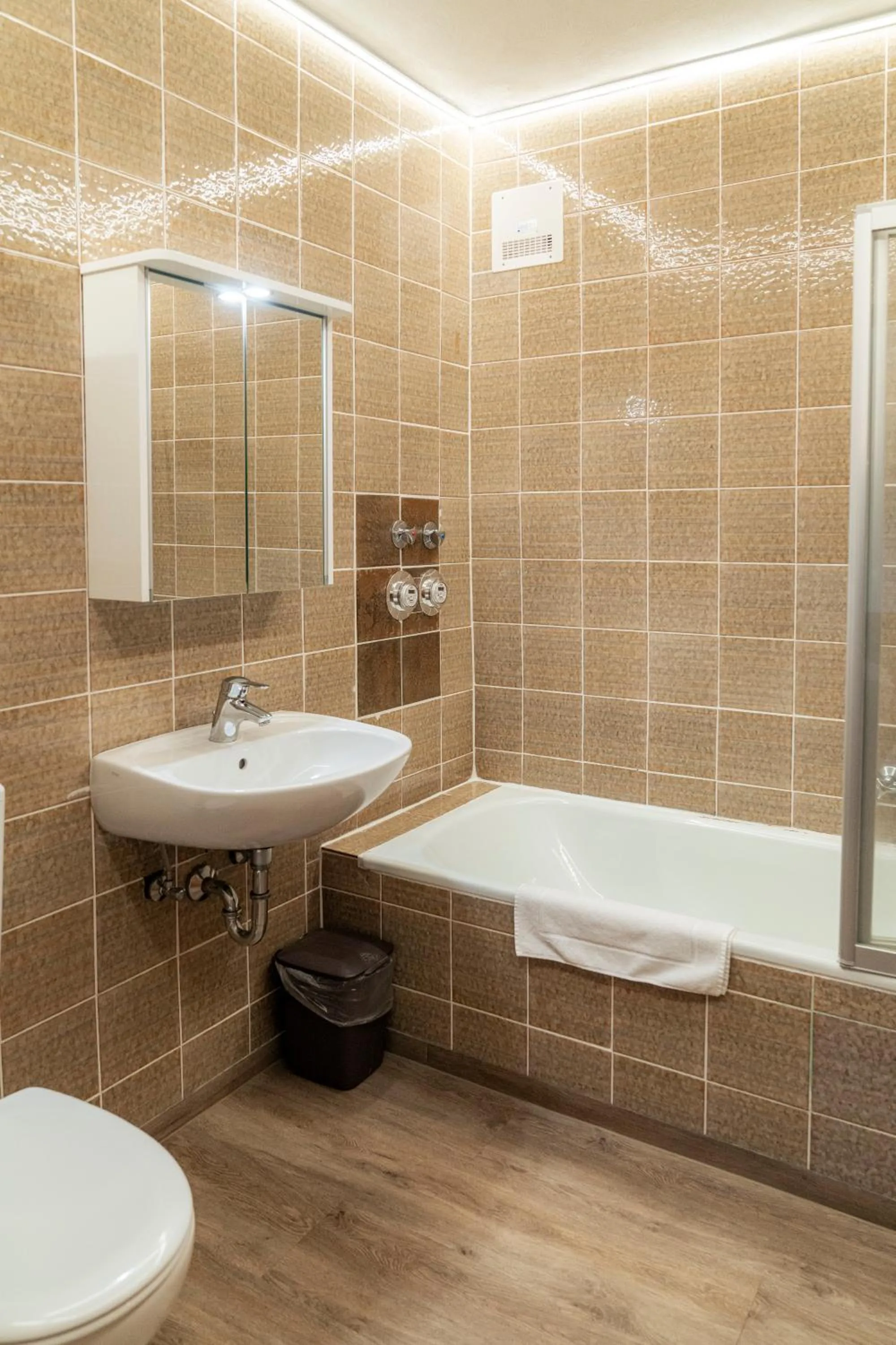 Bathroom in Landhotel Sportalm